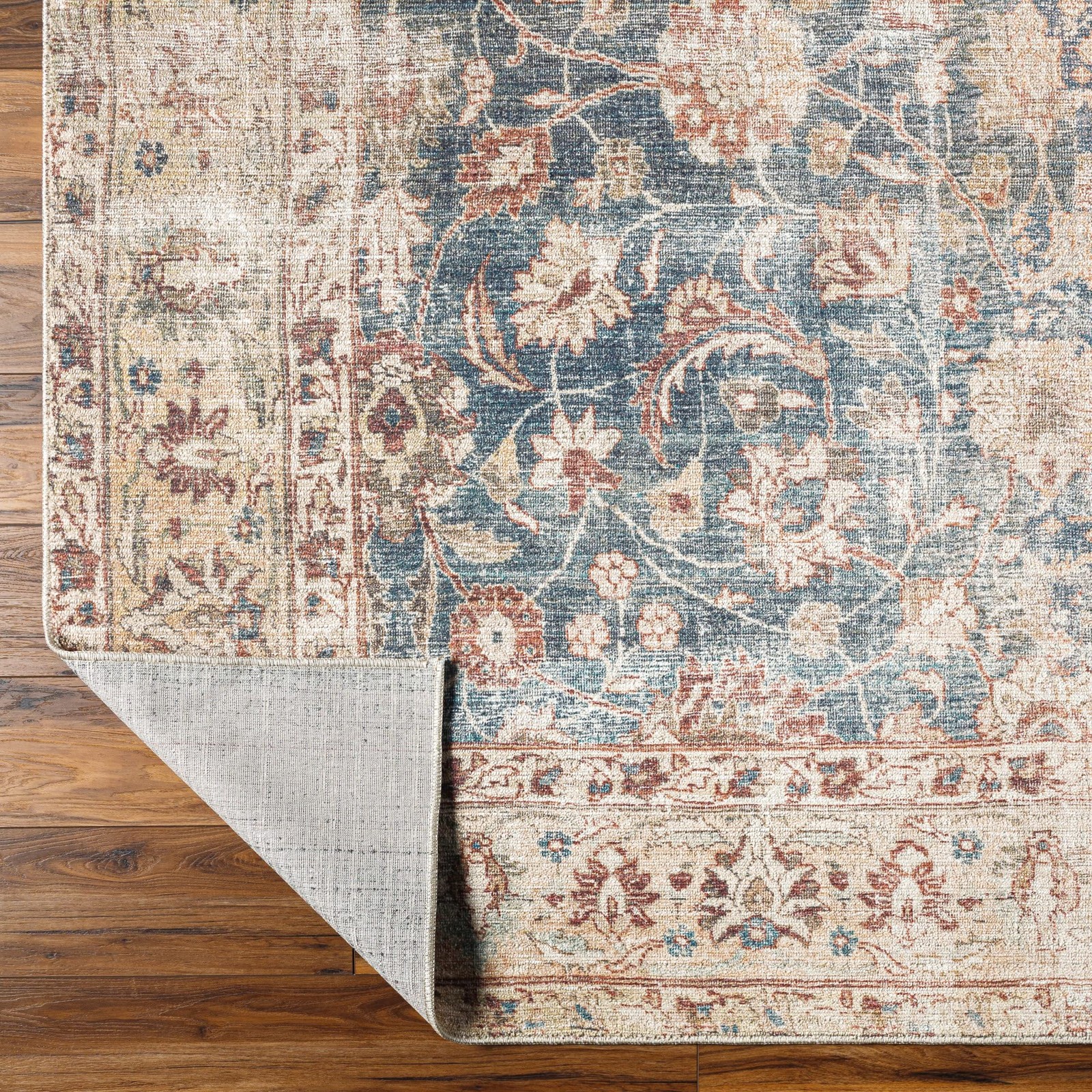 X Becki Owens Marlene Vintage Medallion Area Rug 22 X 39 Blue