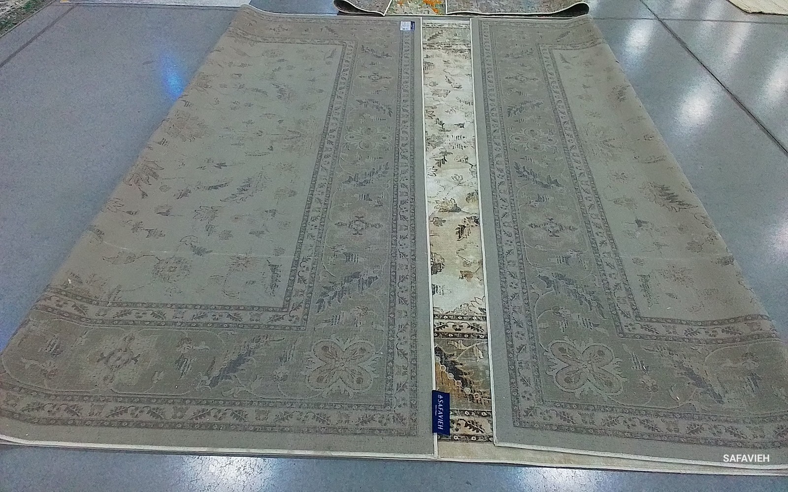STONE MOUSE 10′-0″ x 14′-0″ Stained Rug, Reduced Price 1172794176 VTG168-3410-10