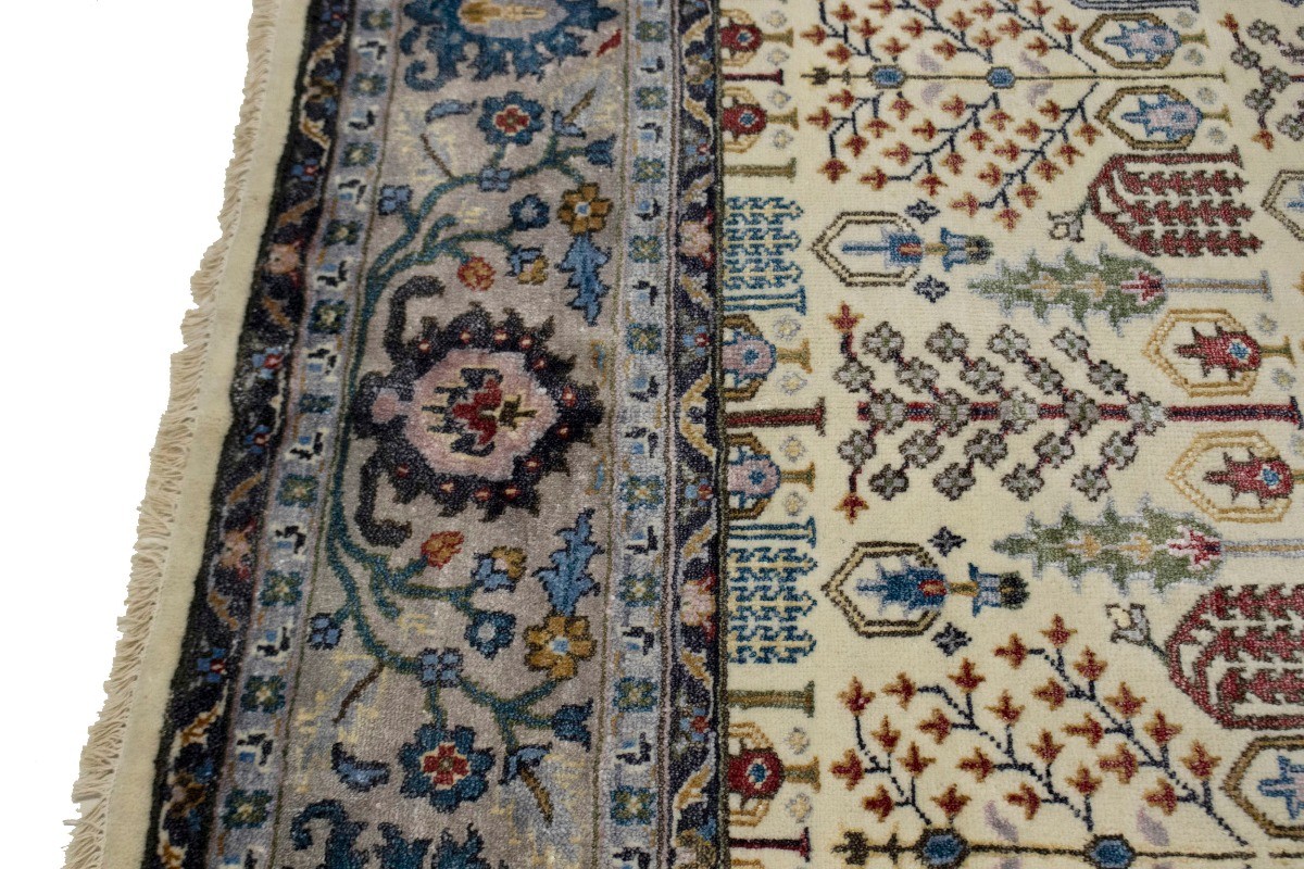 Modern Garden Bamboo Silk Viscose 8X10 Handmade Oriental Rug Home Decor Carpet