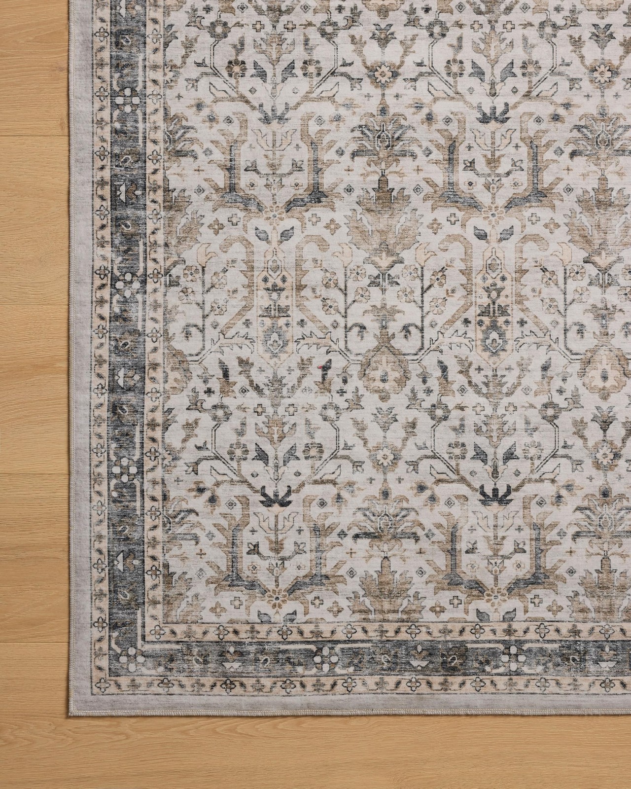 Loloi Anniston ANS-01 Ivory/Stone 2′-6″ x 7′-6″ Runner Rug