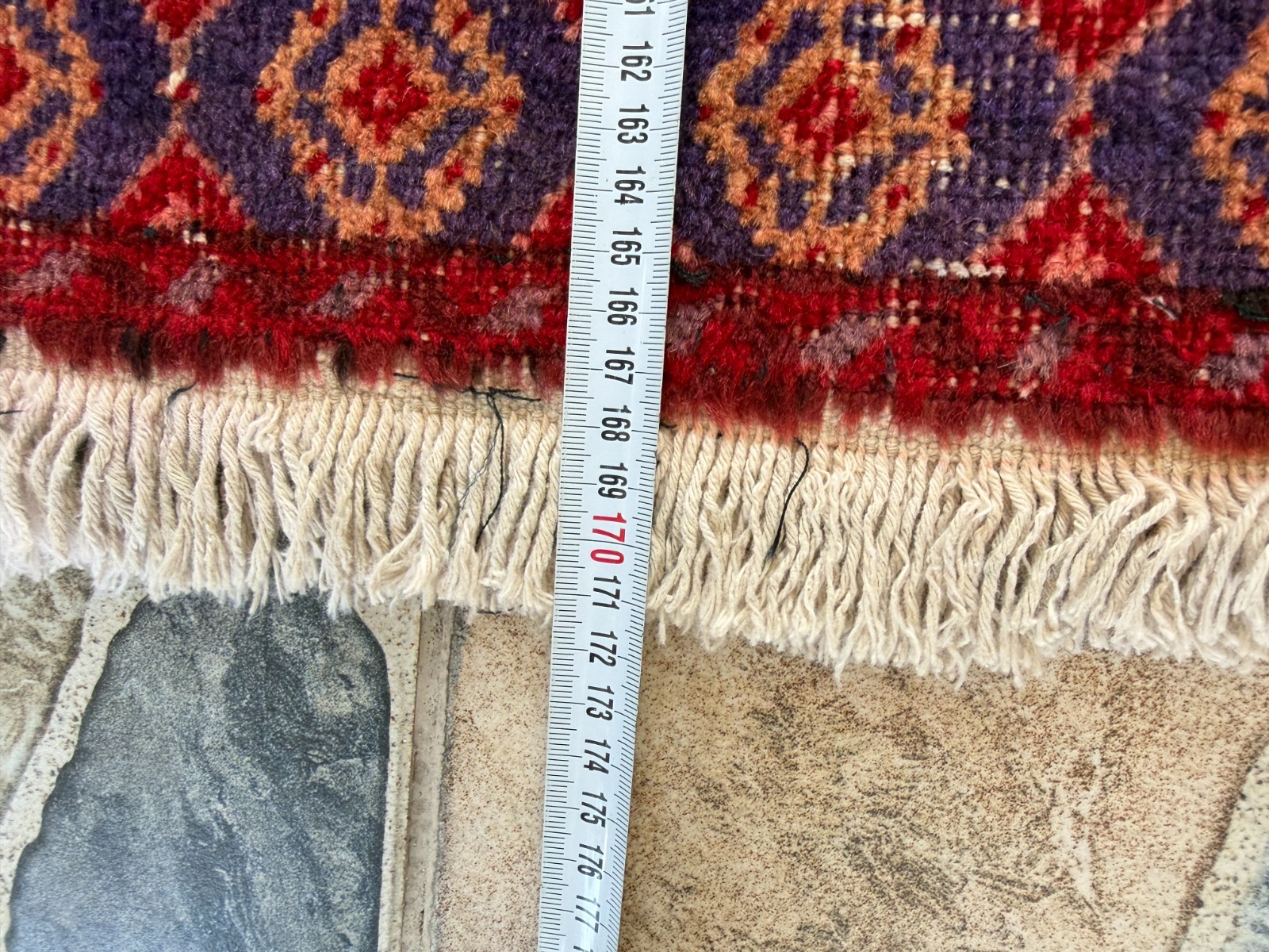 Vintage Oushak Tribal Rug, Handmade Turkish Anatolian Wool Geometric Area 3×5 ft