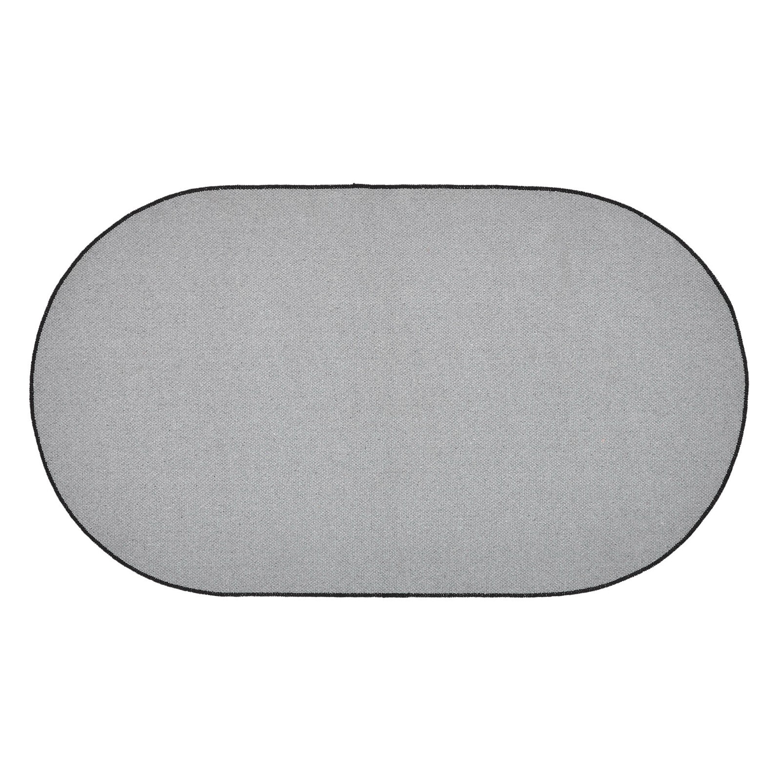 Pip Vinestar Polyester RUG Oval Latex Back 27×48 Country Black Natural Burgundy