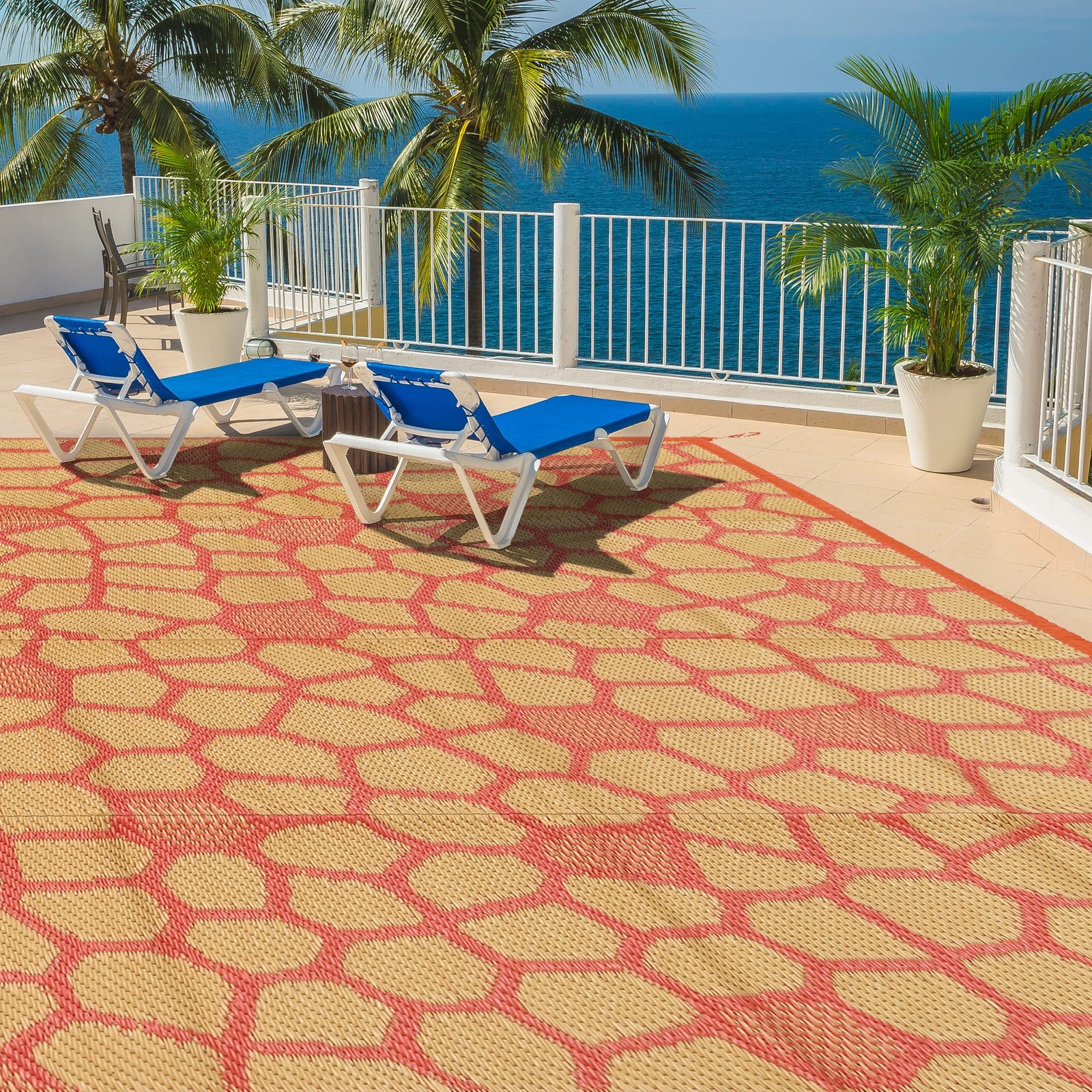 Outdoor Rugs | Plastic Straw Rug | Waterproof Outdoor Camping Rugs | Quick Dr…