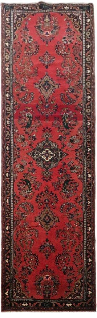 4′ x 14′ Red Traditional Hamaadan Rug 81488