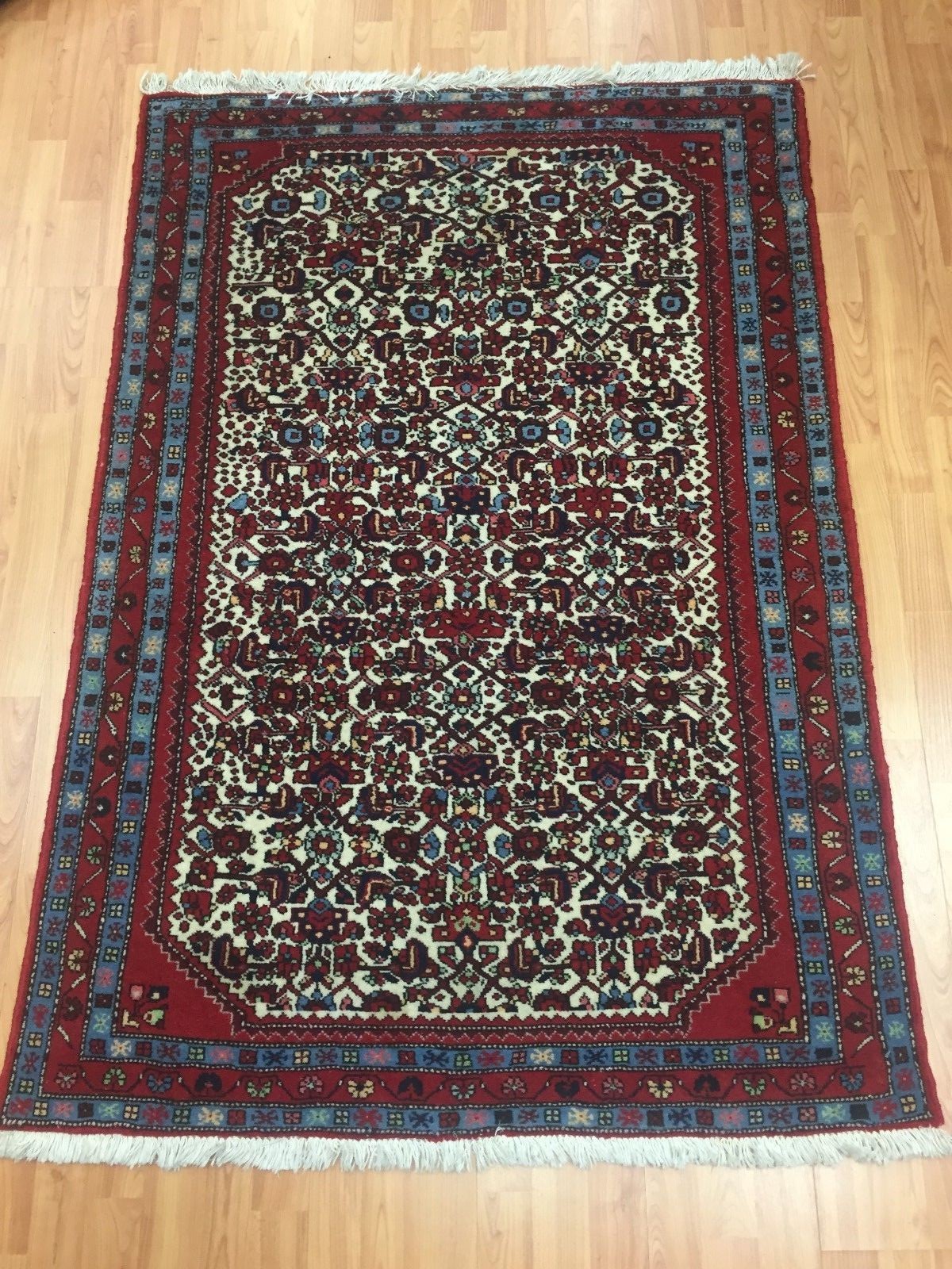 3’5 x 5′ Kurdish Oriental Rug – Hand Made – 100% Wool – Full Pile