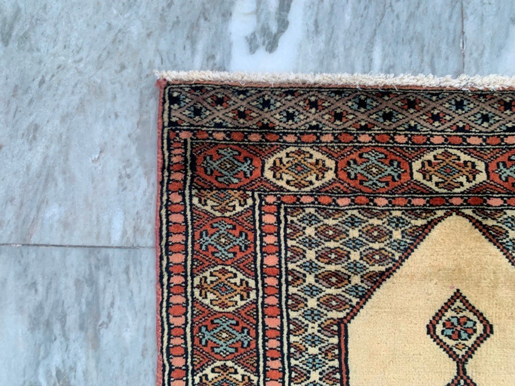 Vintage Afghan Runner,Kitchen Runner,Medallion Runner,Hand Knotted Runner,2×6 ft