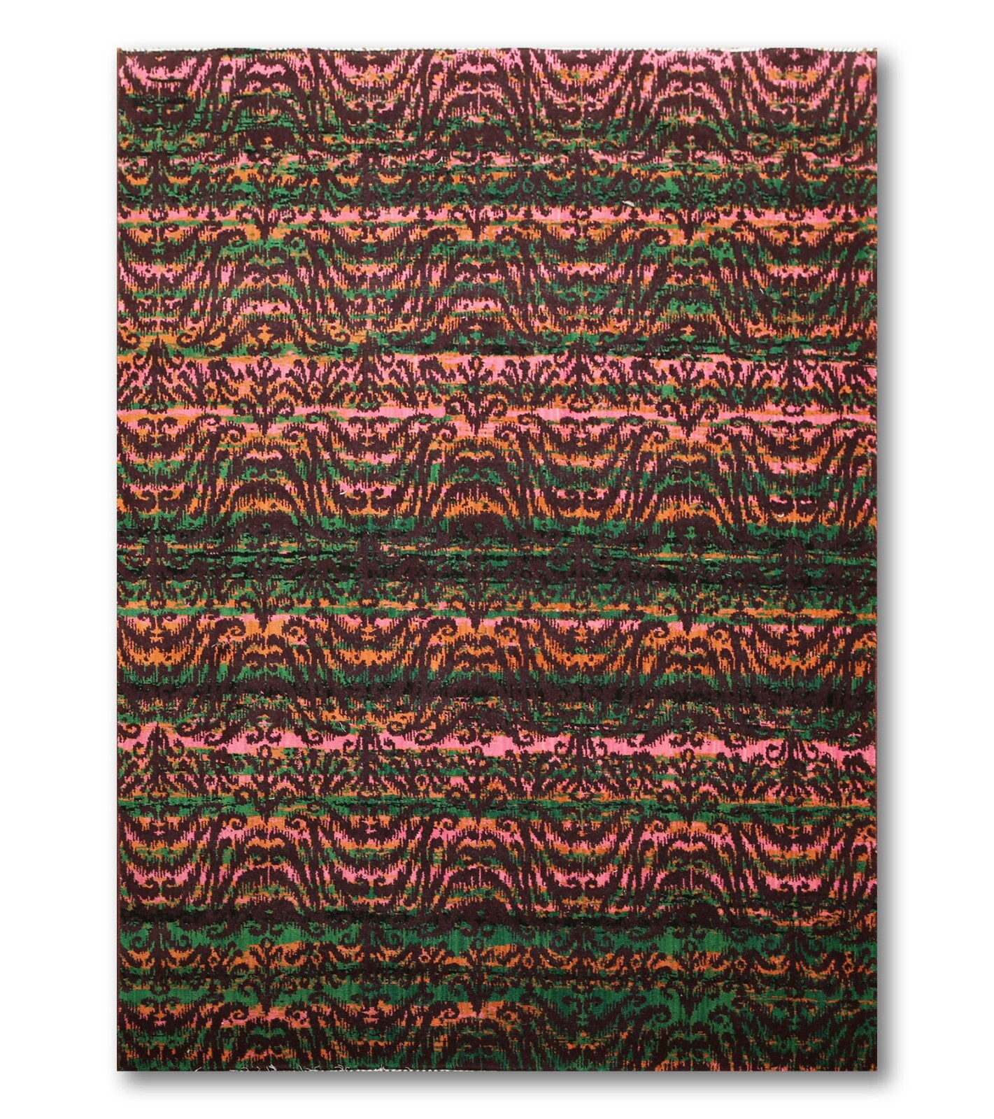 6×9 Hand knotted 100% Wool Modern Oriental Area Rug Pink