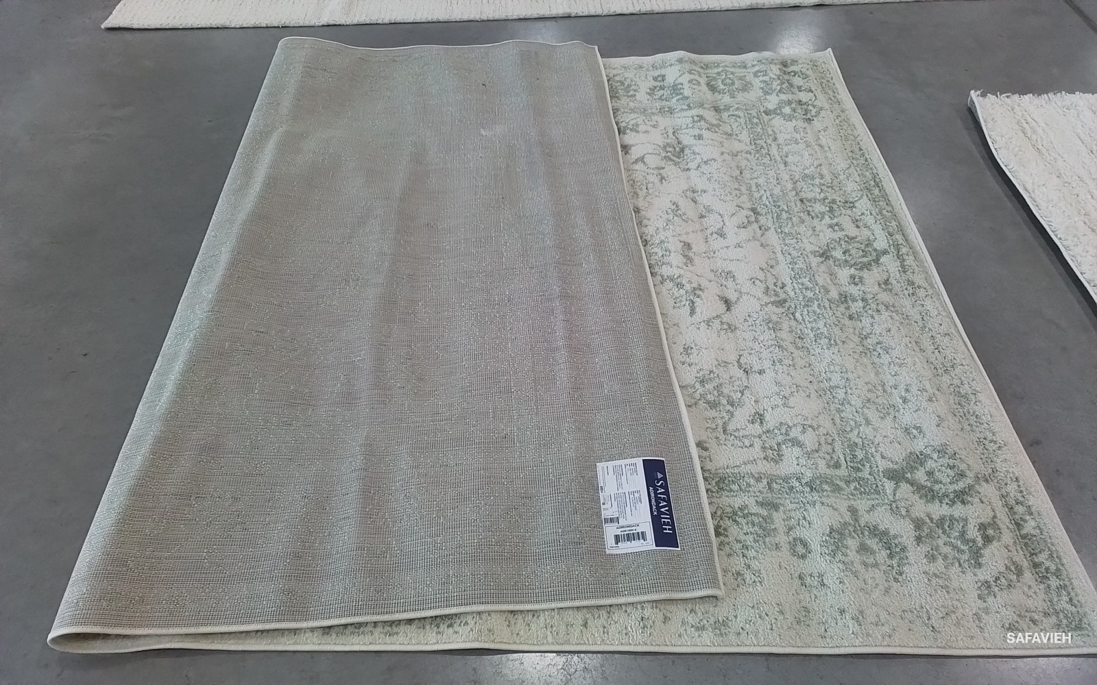 IVORY / SAGE 6′-0″ x 9′-0″ Flaw in Rug, Reduced Price 1172779102 ADR109V-6
