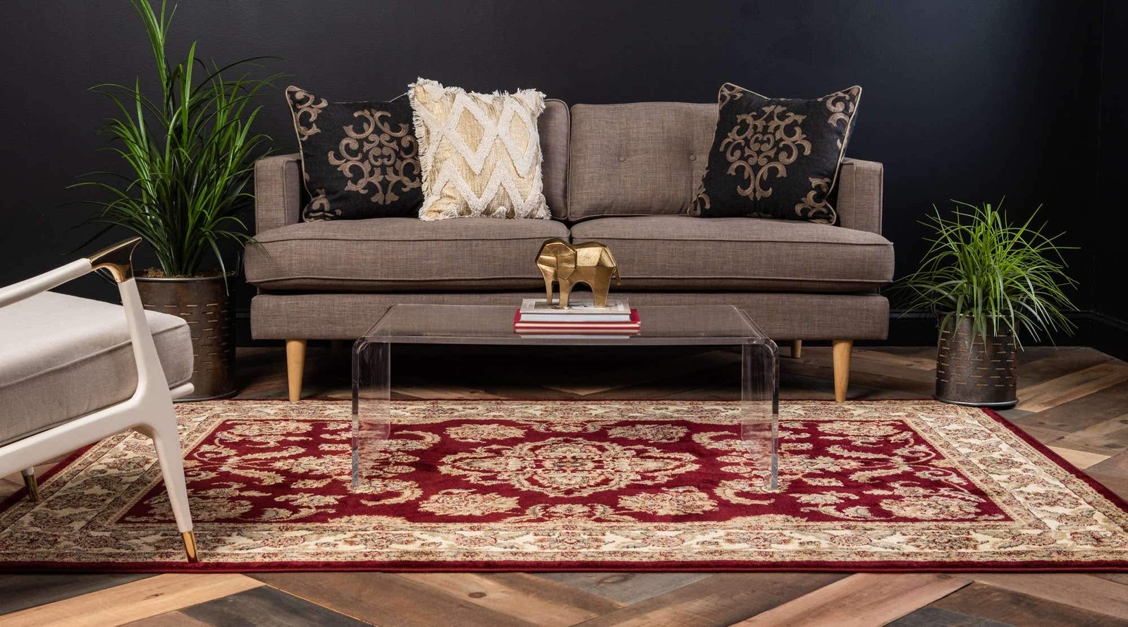 Voyage Collection Traditional Oriental Classic Intricate Design Area Rug (9′ …