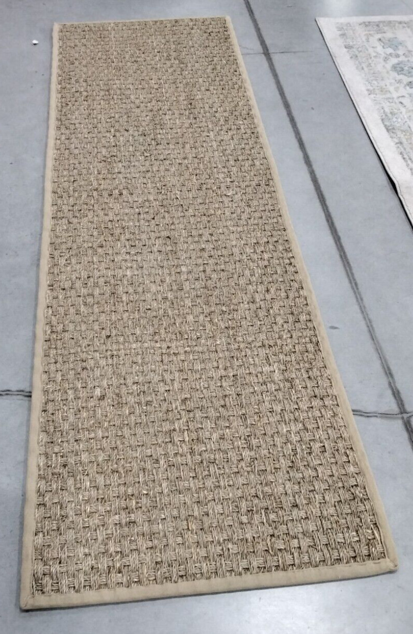 NATURAL / BEIGE 2′-6″ X 8′ Loose Threads Rug, Reduced Price 1172721888 NF114A-28