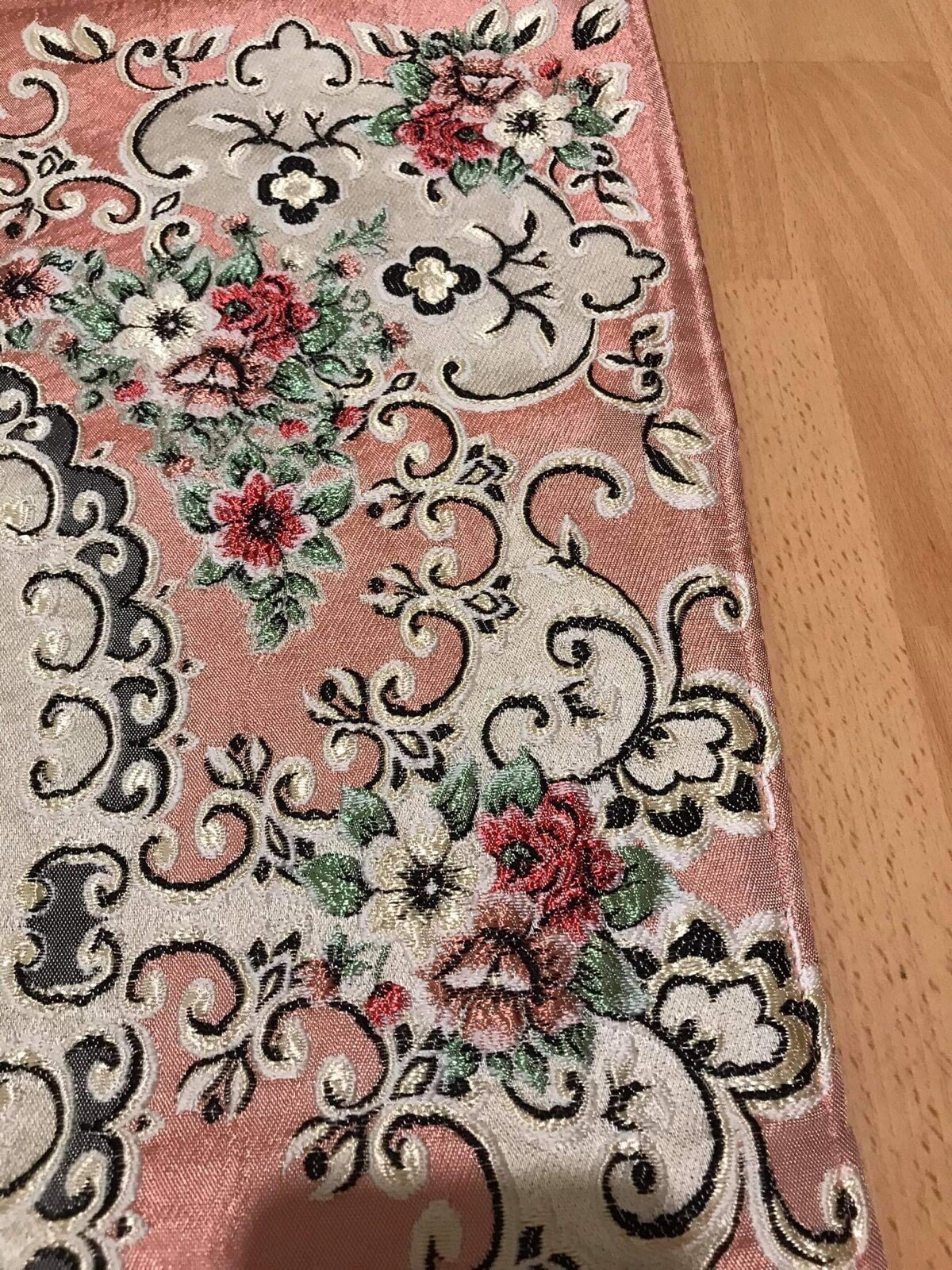 Prayer mat , Muslim mussalah , soft light stain fabric and lining