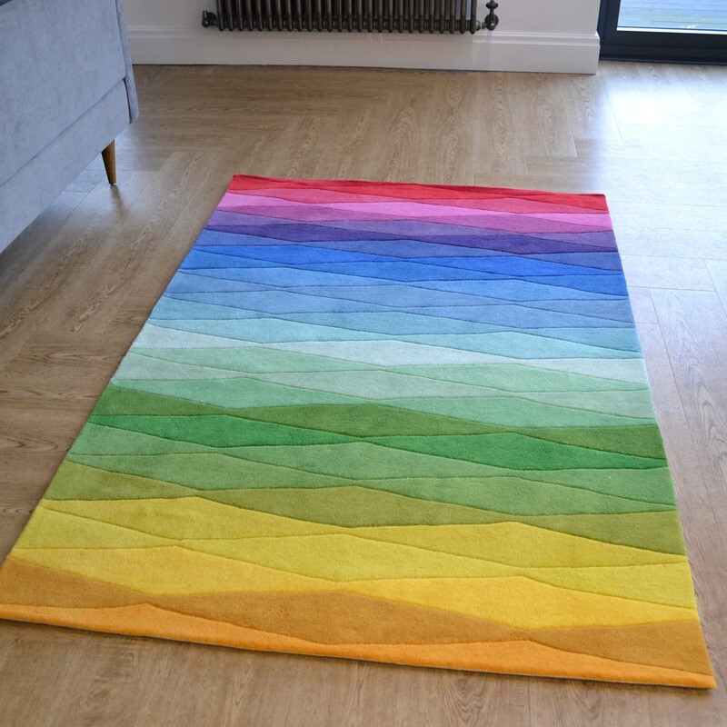 Hand tufted 100% New Zealand wool hand tufted modern design carpet