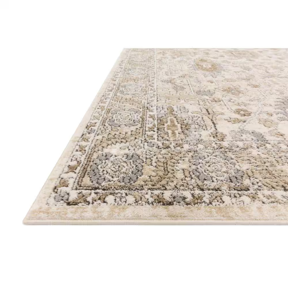 Teagan Ivory/Sand 7 Ft. 11 In. X 10 Ft. 6 In. Traditional Area Rug