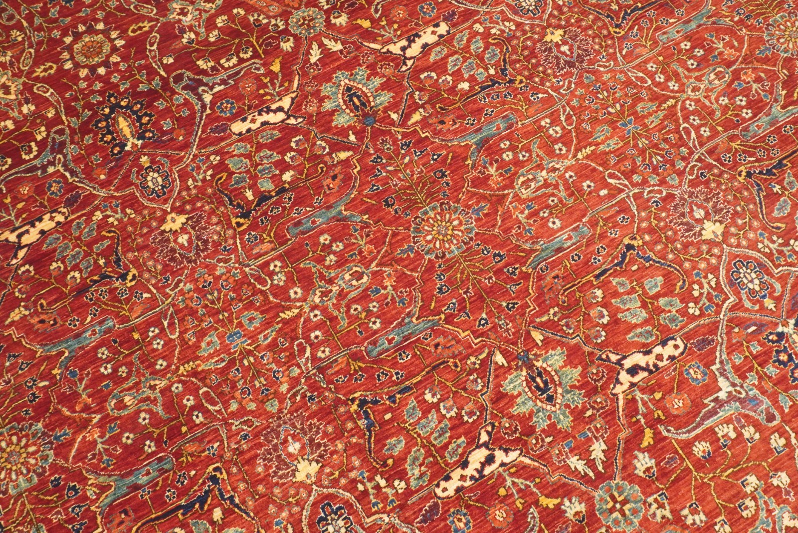 10×14 ft Red Bidjar Afghan Hand Knotted Wool Oriental Rug