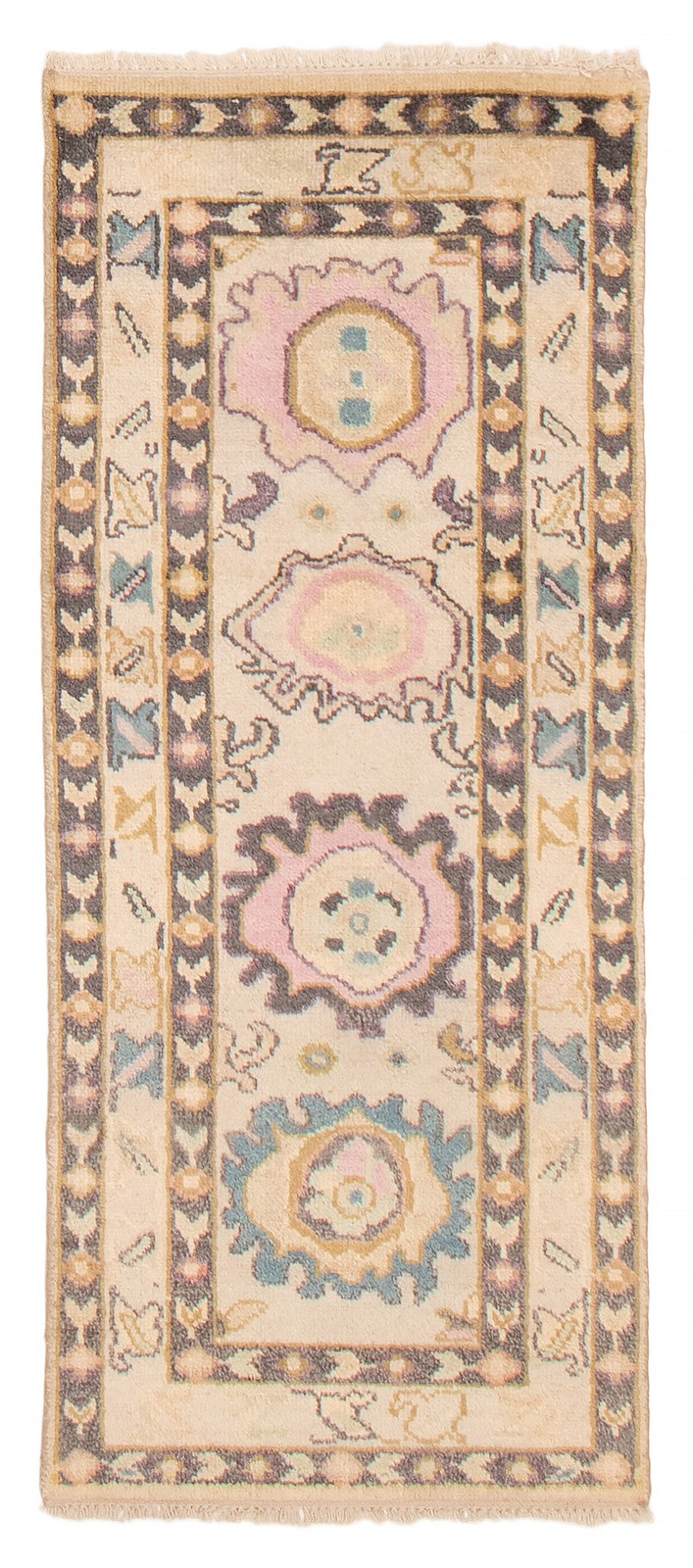 Hand Knotted Area Rug 2’5″ x 5’10” Traditional Oriental Wool Carpet