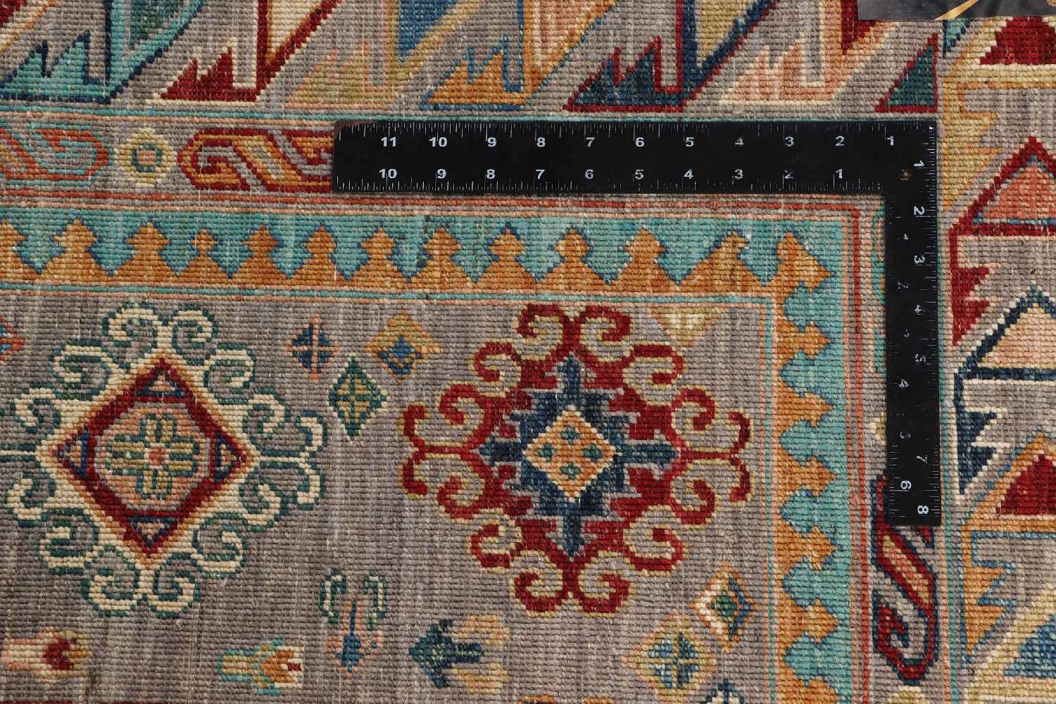 Afghan Ziegler Khorjin Ariana Modern Rug Gray 200×300 Hand-knotted Unique!