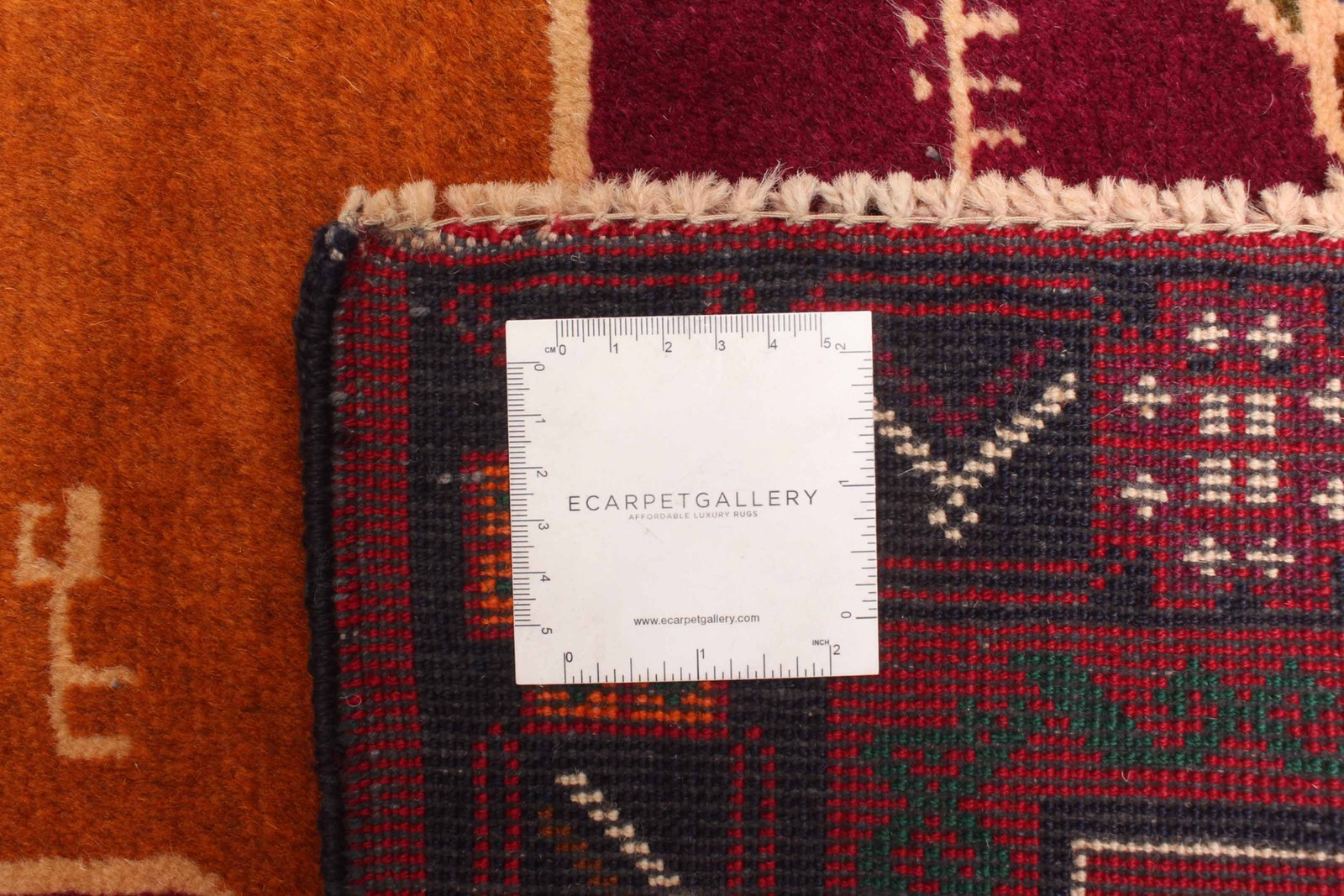 Vintage Traditional Hand-Knotted Area Rug 3’5″ x 6’3″ Oriental Wool Carpet