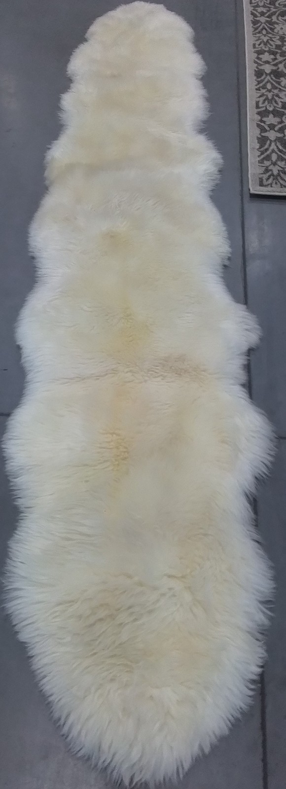 NATURAL/WHITE 2′-0″ x 12′-0″ Back Stain Rug Reduced Price 3172810751 SHS211A-212