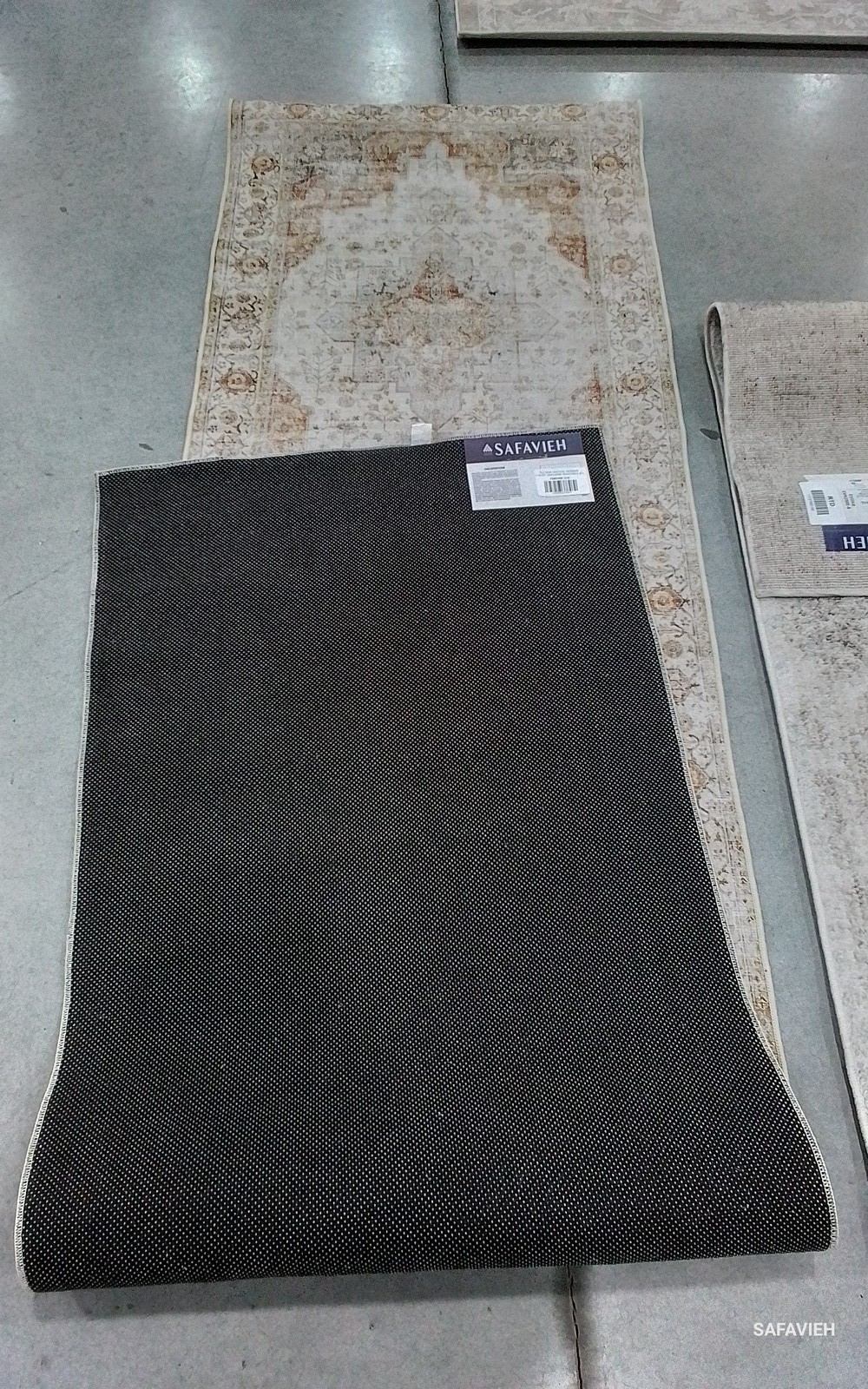LIT GREY / RUST 2′-6″ x 10′-0″ Flaw in Rug, Reduced Price 1172795131 TSN105F-210