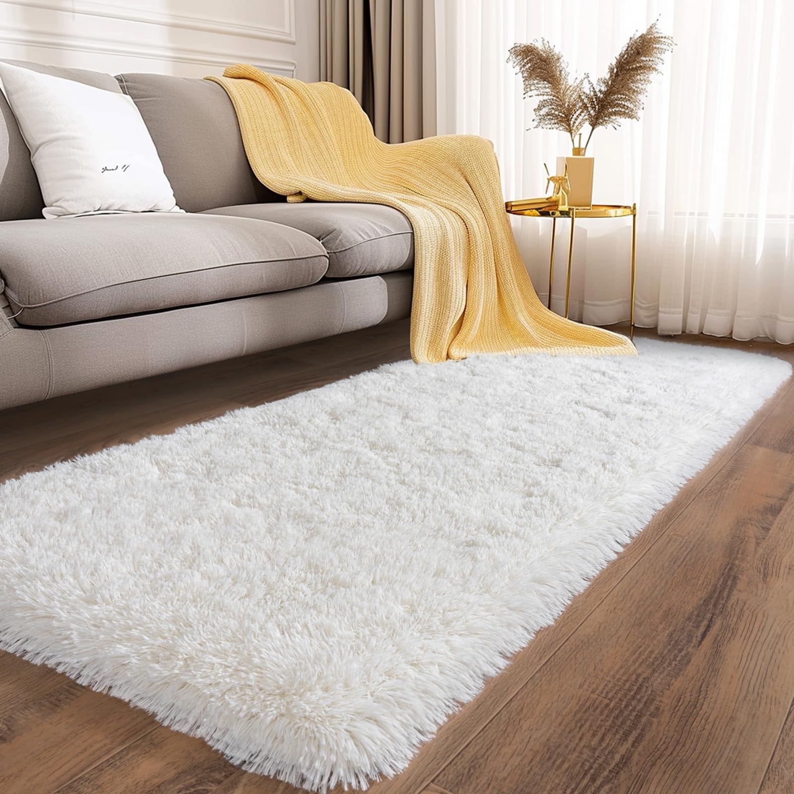 Ailyei Ultra Soft Runner Rugs for Bedroom Hallways with Upgraded NonSlip Rubb…