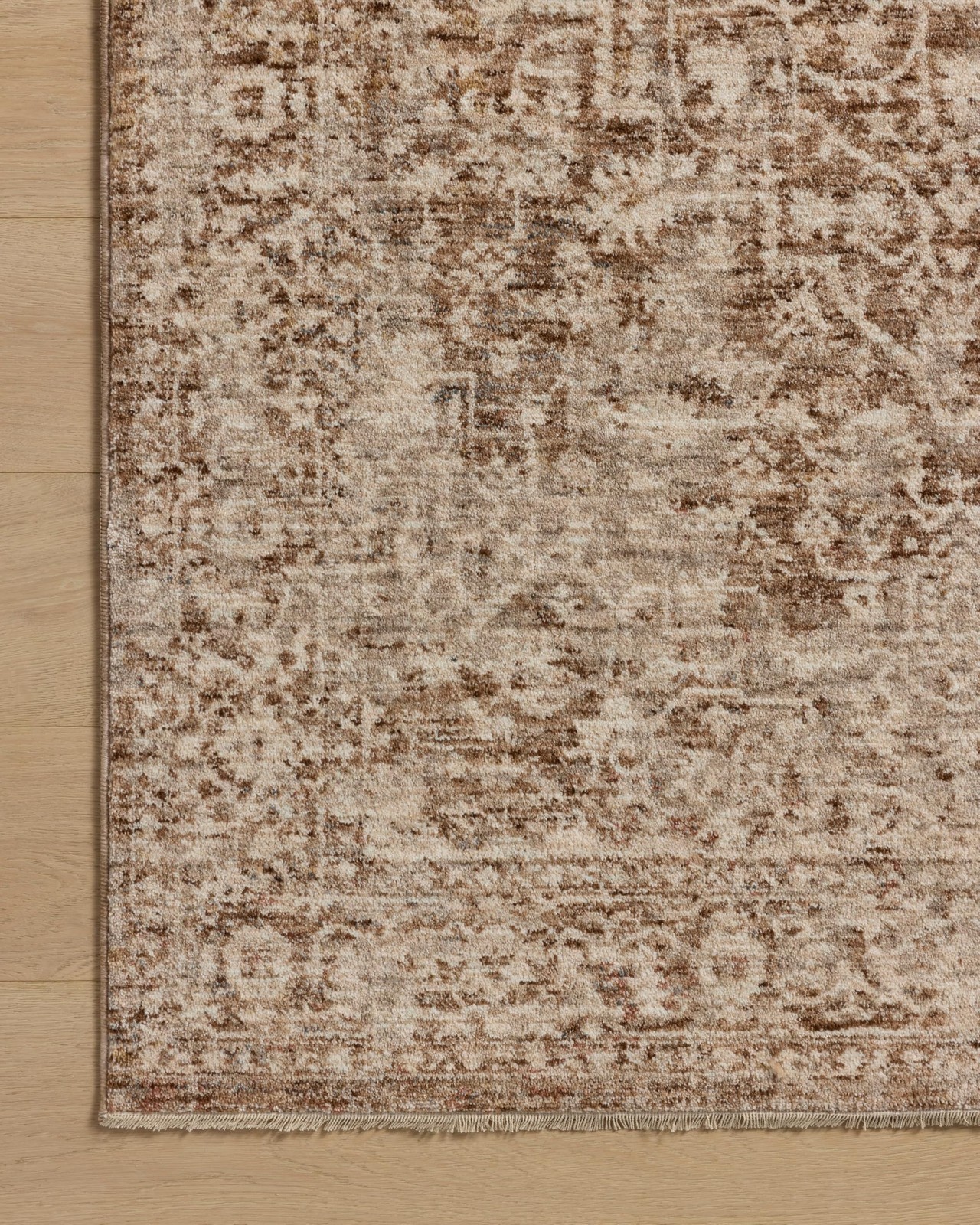Newman Collection NEW-02 Bark/Natural 2′-7″ x 8′-0″ .37″ Pile Height, Runner …