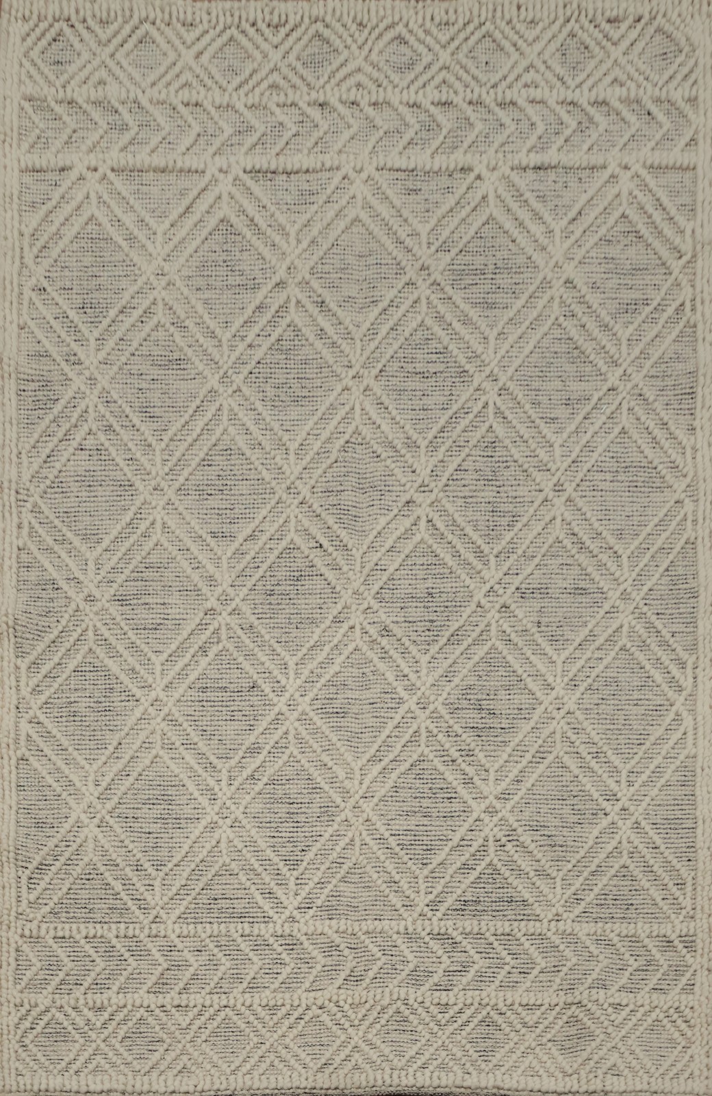 Modern Gotti Design Oriental Area Rugs Ivory Wool Handmade Home Decor Carpet