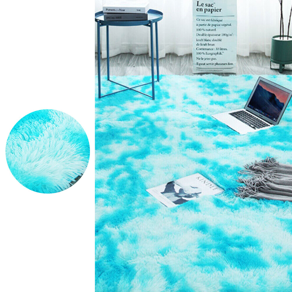 Tie-Dye Rug Ultra Soft Shaggy Carpet For Bedroom Living Room Big Area Rugs Home