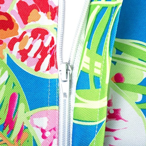 Summer Floral Outdoor Tabletop Collection, Stain Resistant 60 x 84 in w/Zipper