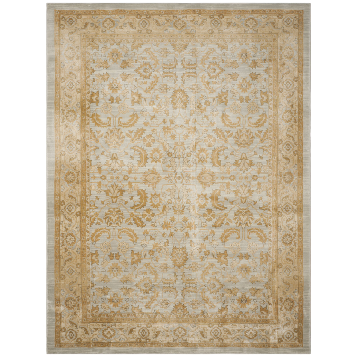 SAFAVIEH Austin AUSL1600-7920 Light Blue / Gold Rug