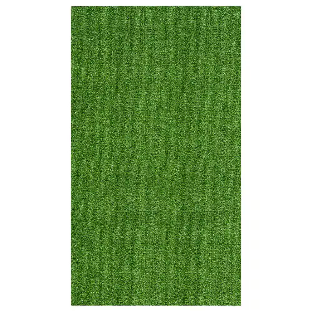 Artificial Grass Rug 7×10 Indoor Outdoor Turf Rug Green Waterproof Patio Carpet