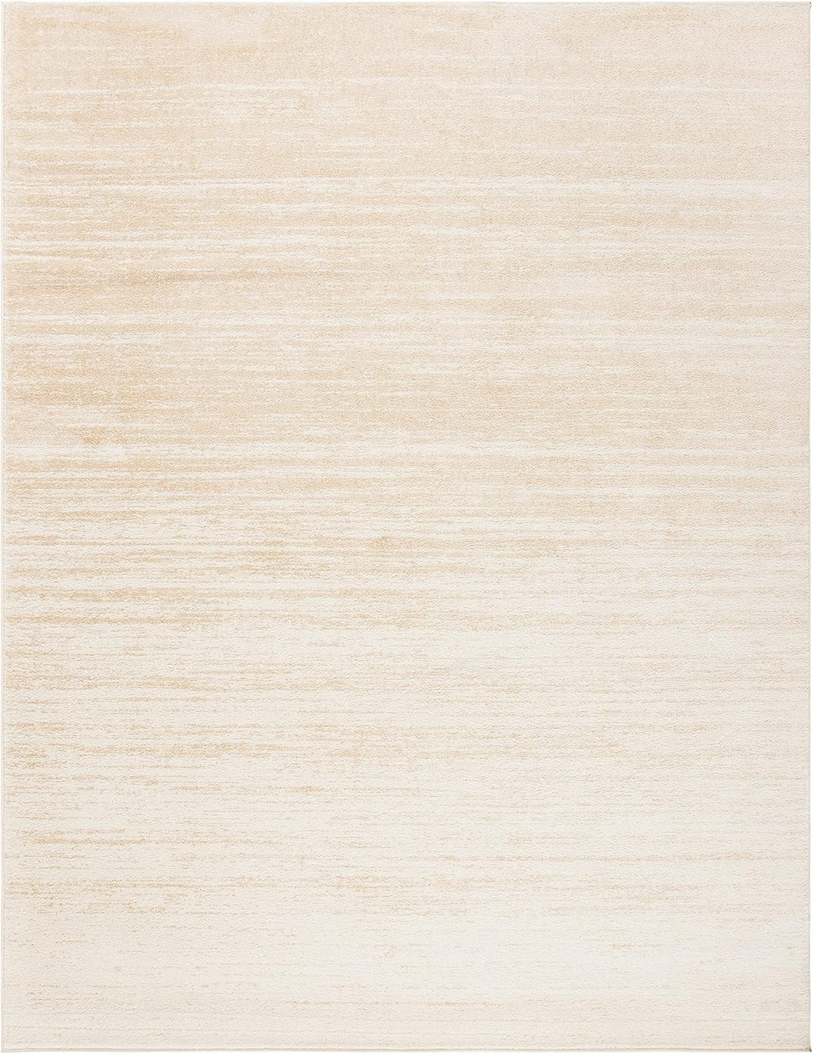 SAFAVIEH Area Rug 8X10 – Adirondack Collection – Large – Champagne & Cream, Mode