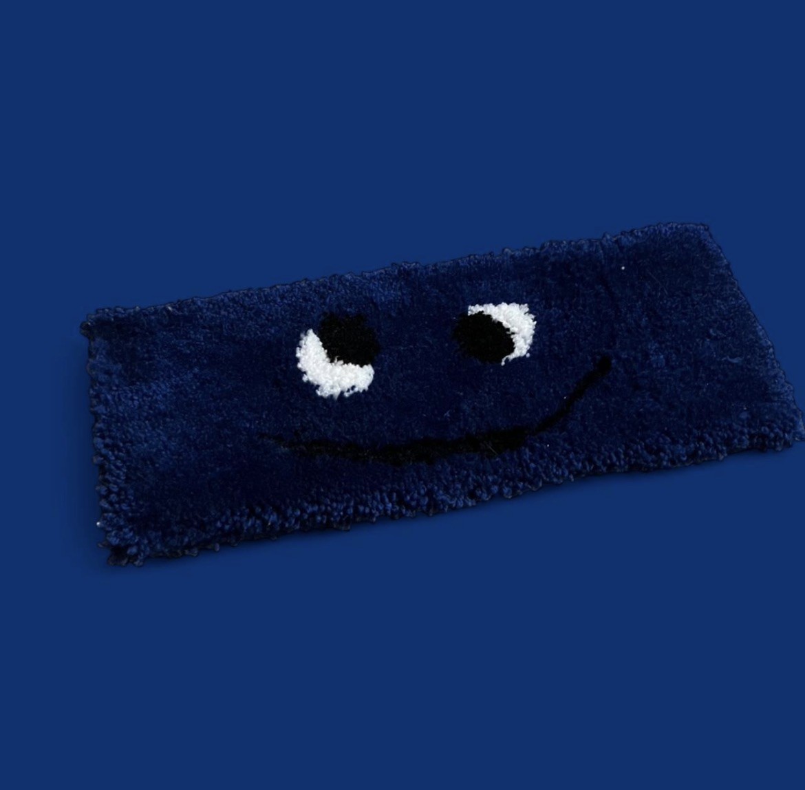 cookie monster keyboard rug