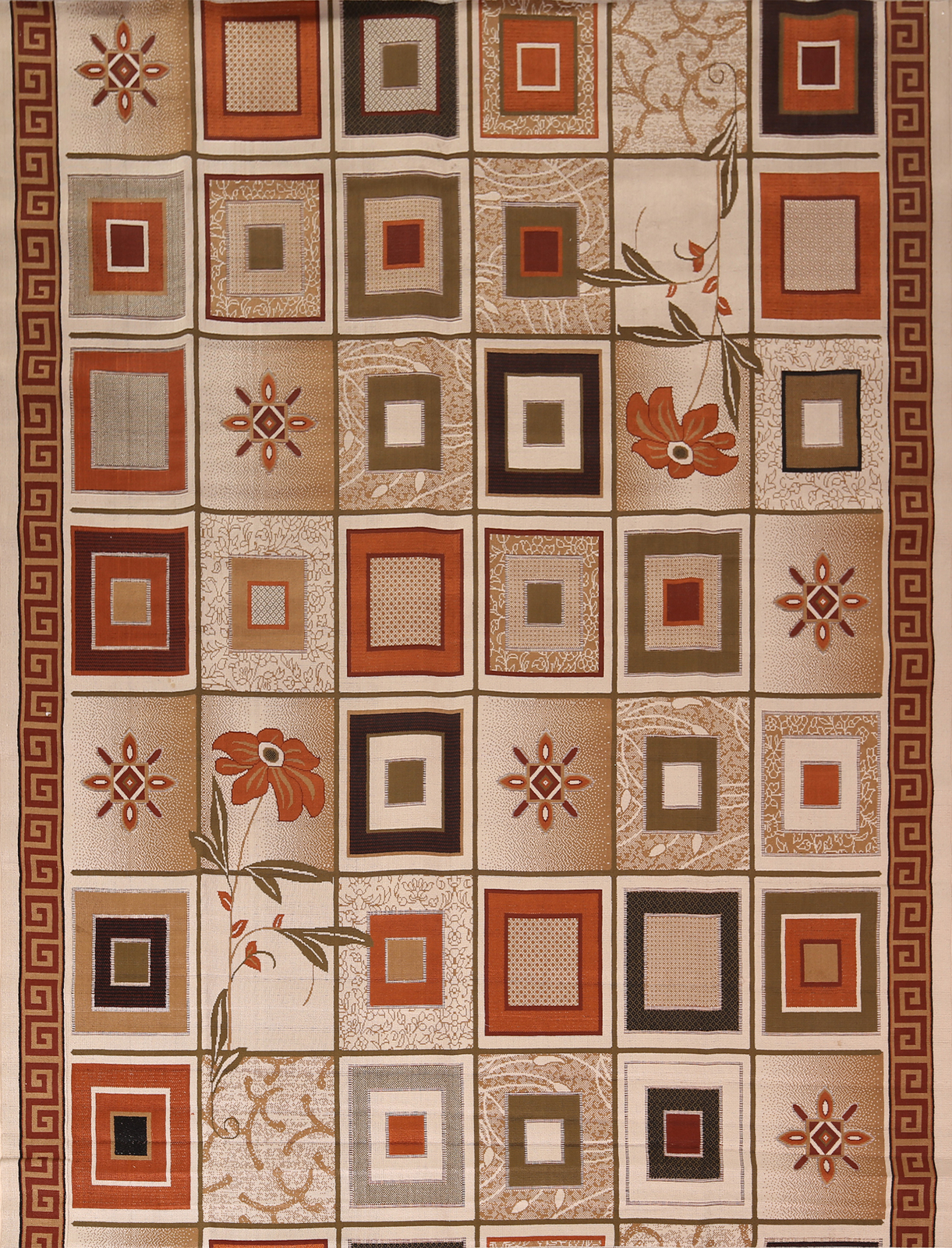 Transitional Panel Design 10×12 ft Turkish Area Rug Holiday Best Deal