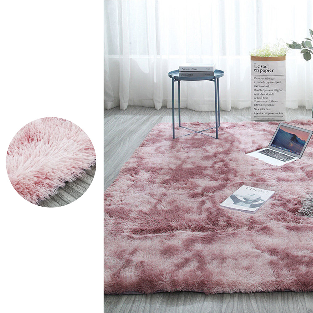 Tie-Dye Rug Ultra Soft Shaggy Carpet For Bedroom Living Room Big Area Rugs Home