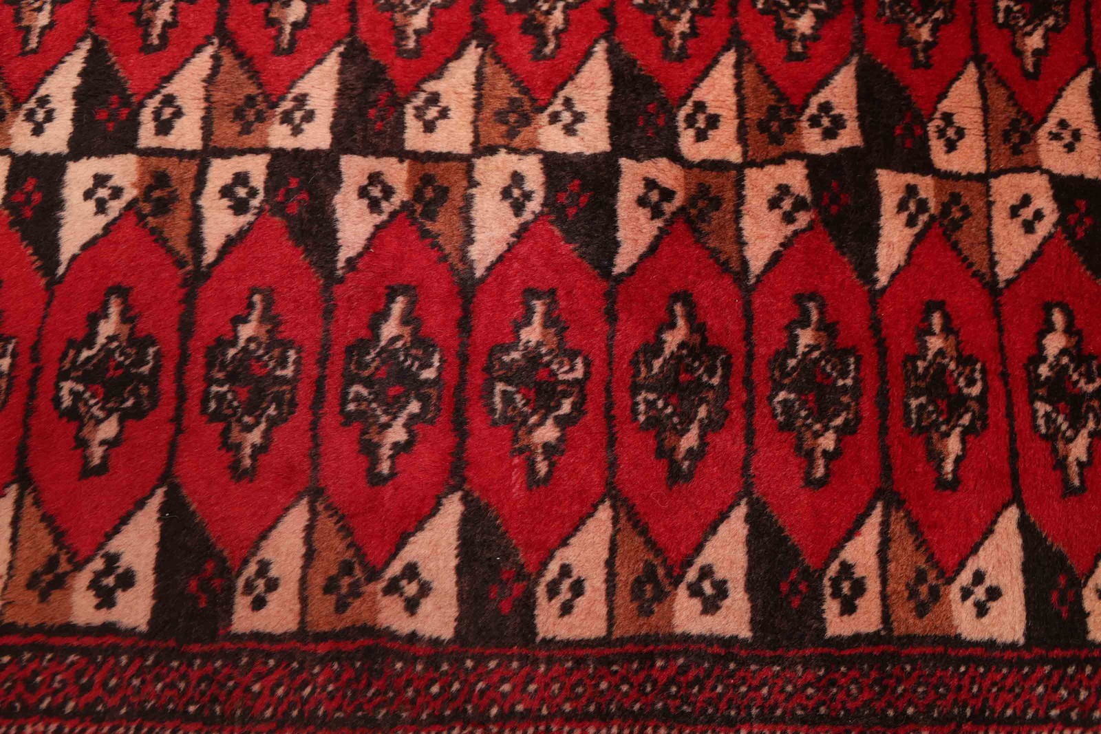 Vintage Hand-Knotted Carpet 9’1″ x 12’4″ Traditional Oriental Wool Area Rug