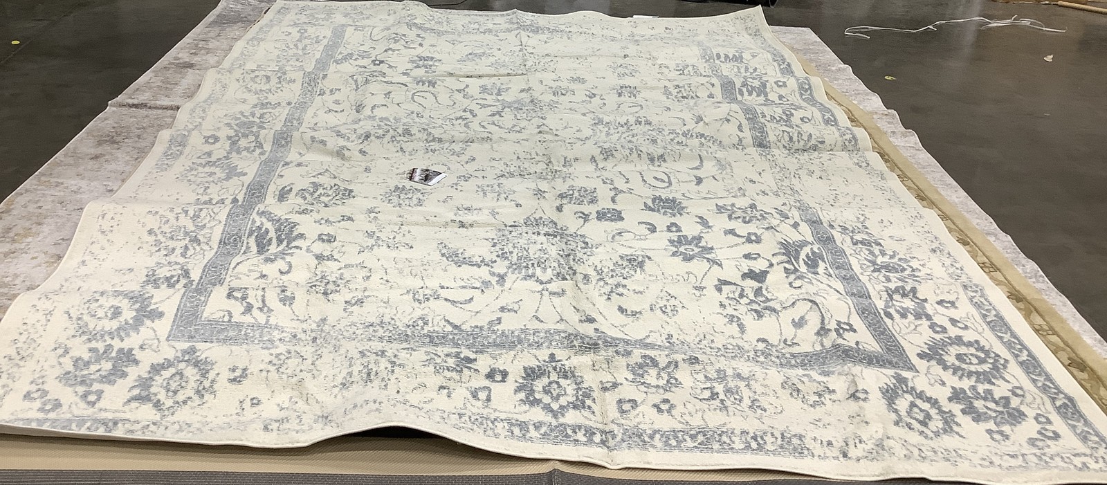 IVORY / SLATE 10′-0″ x 14′-0″ Damaged Rug, Reduced Price 1172683442 ADR109S-10