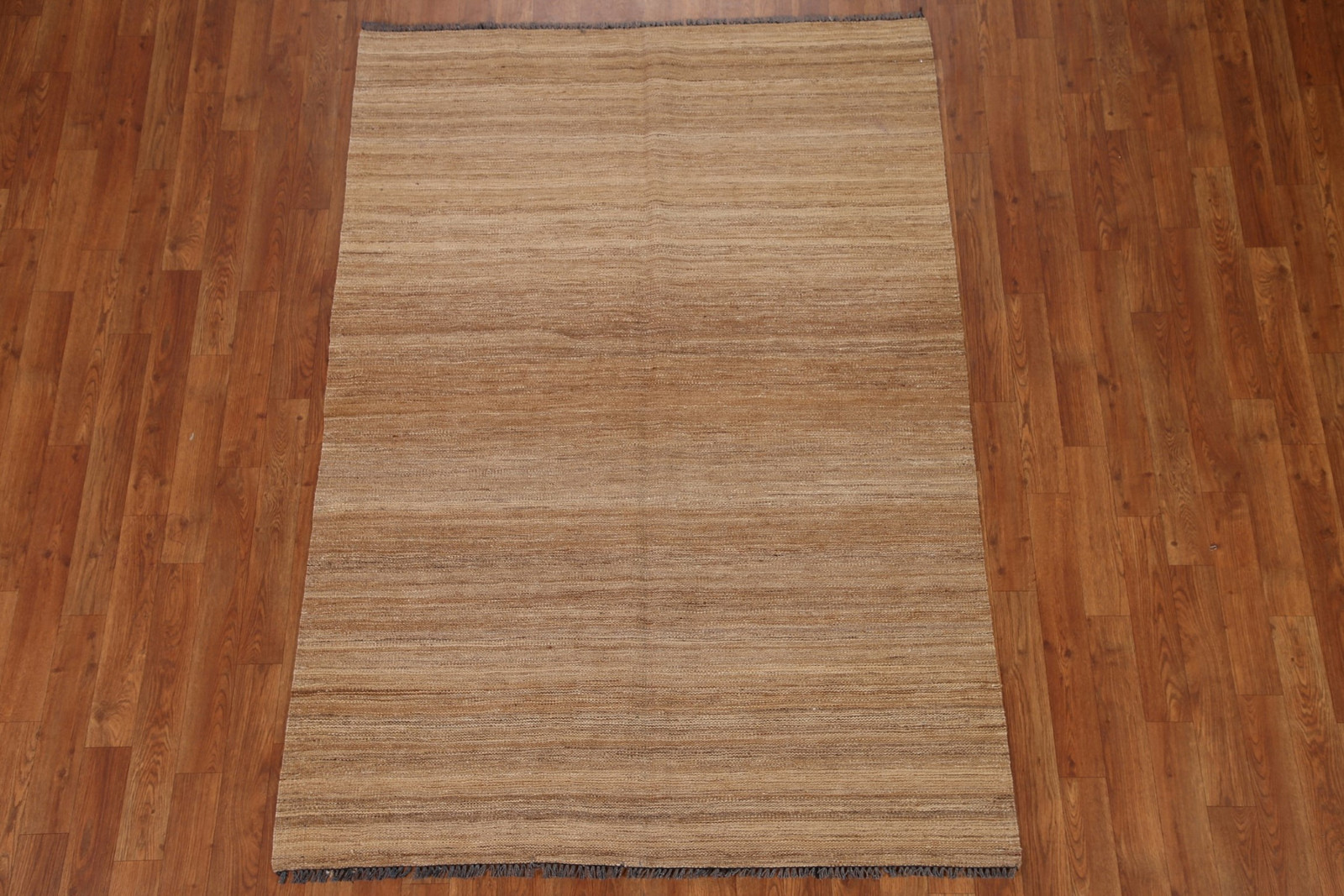 Earth Tone Kilim Rug 4×6 Ft Hand Woven Wool Carpet Oriental Reversible Area Rug