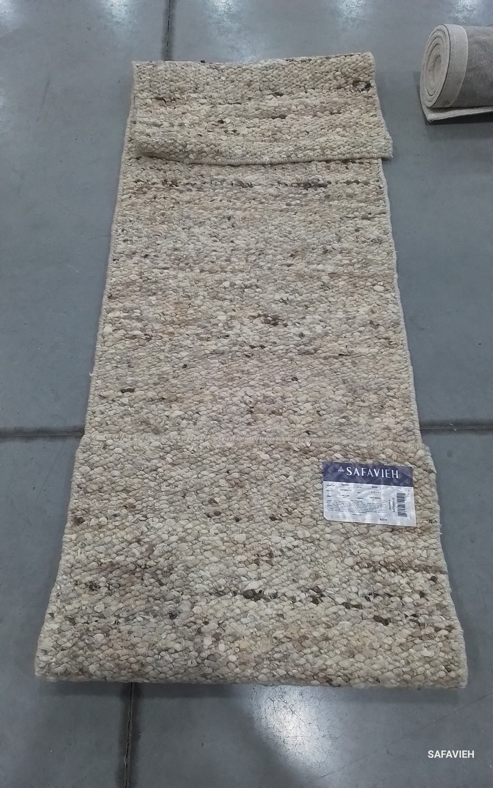 BEIGE 2′-3″ x 8′-0″ Flaw in Rug, Reduced Price 1172803954 NAT263B-28