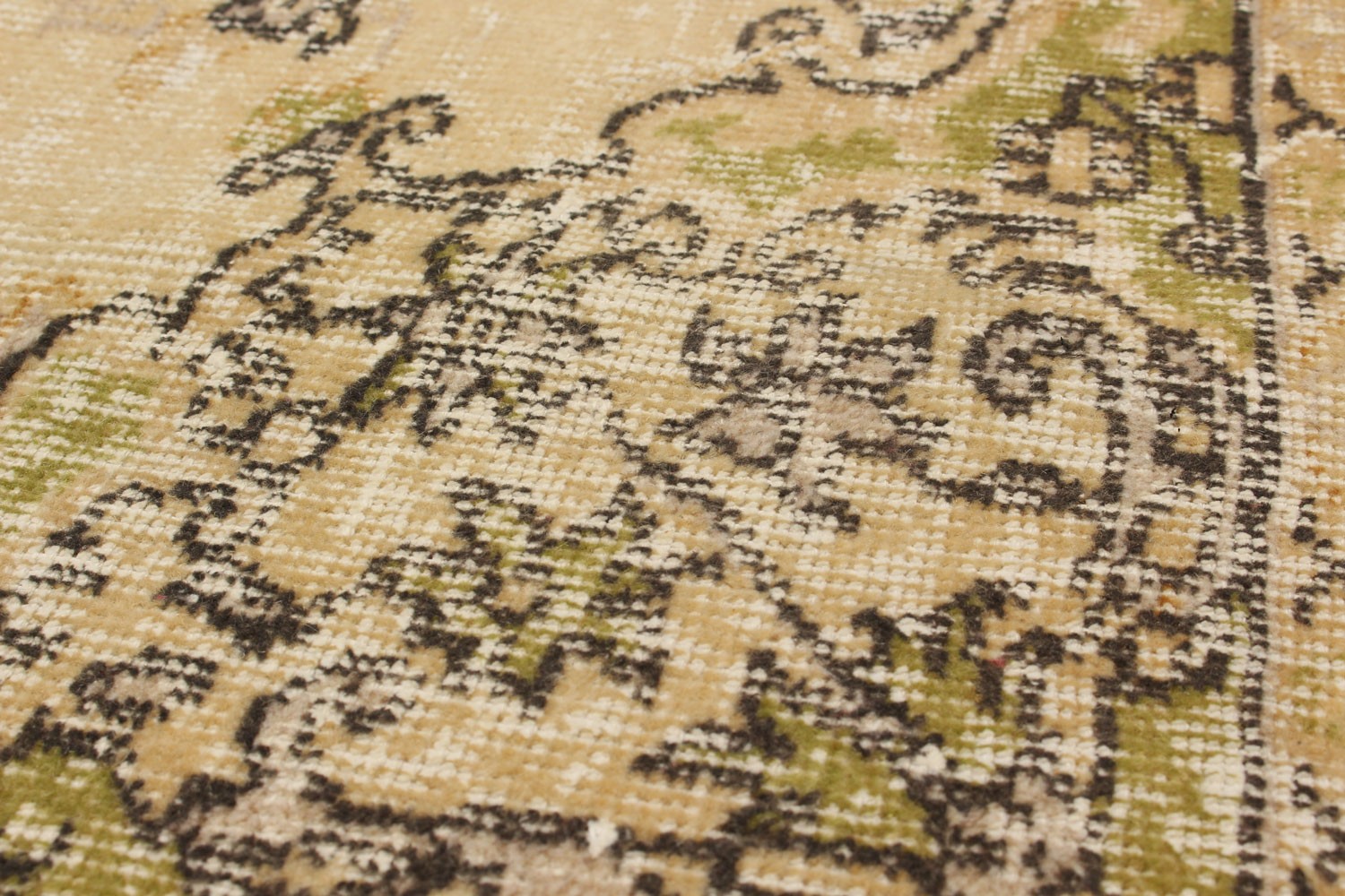 Vintage Traditional Hand-Knotted Area Rug 5’7″ x 9’4″ Oriental Wool Carpet