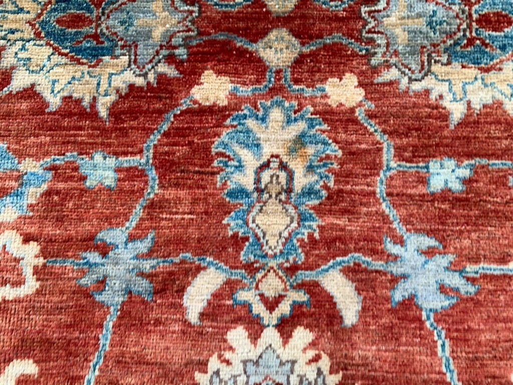 4×6 ft Afghan Kazak Rug Hand Knotted Rugs Black Boho Rug Oriental Medallion Rug