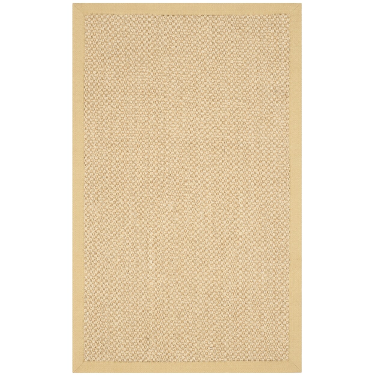 SAFAVIEH Natural Fiber Collection NF443A Maize/Wheat Rug