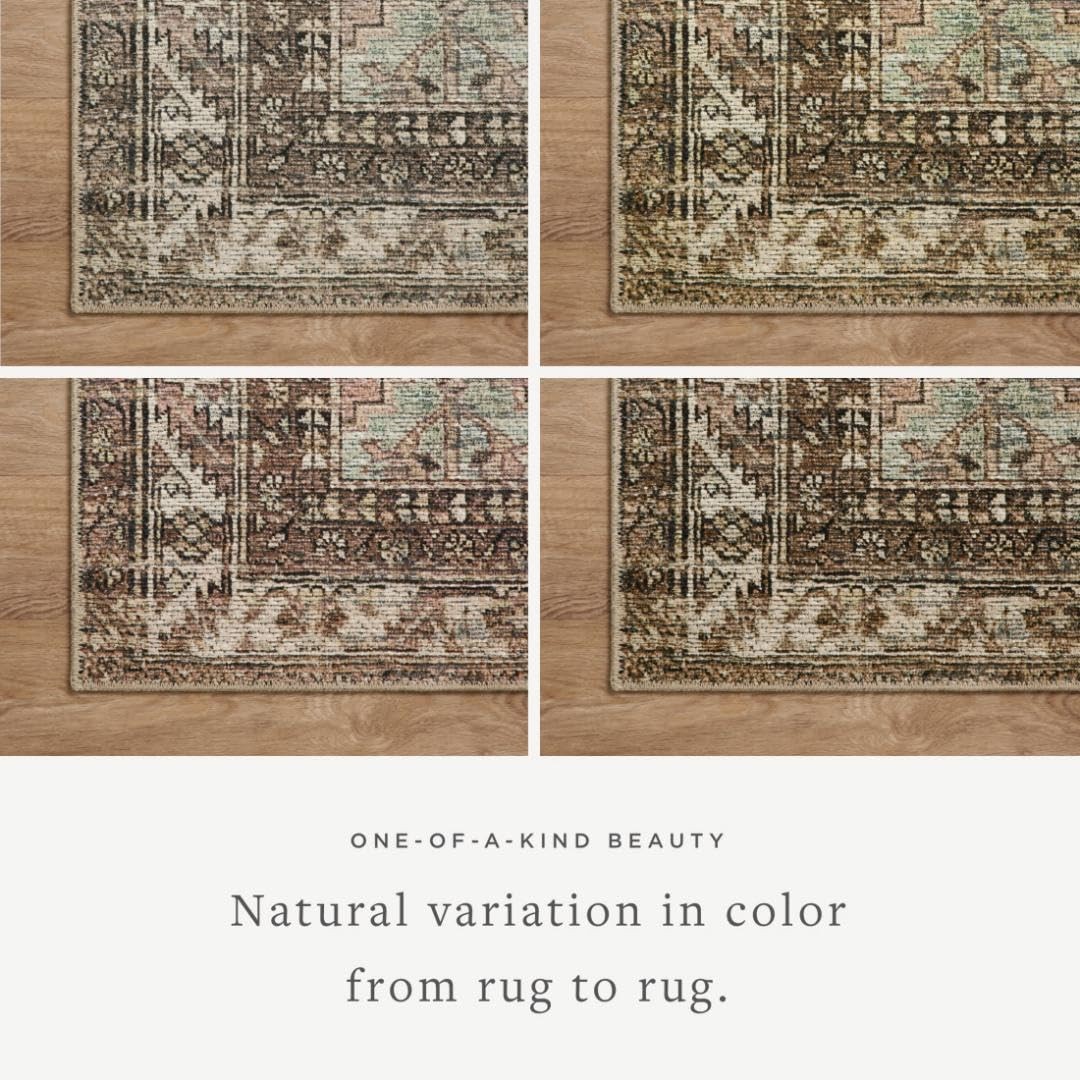 Loloi Amber Lewis Billie Clay/Sage 2’6″ x 12’0″ Runner Rug