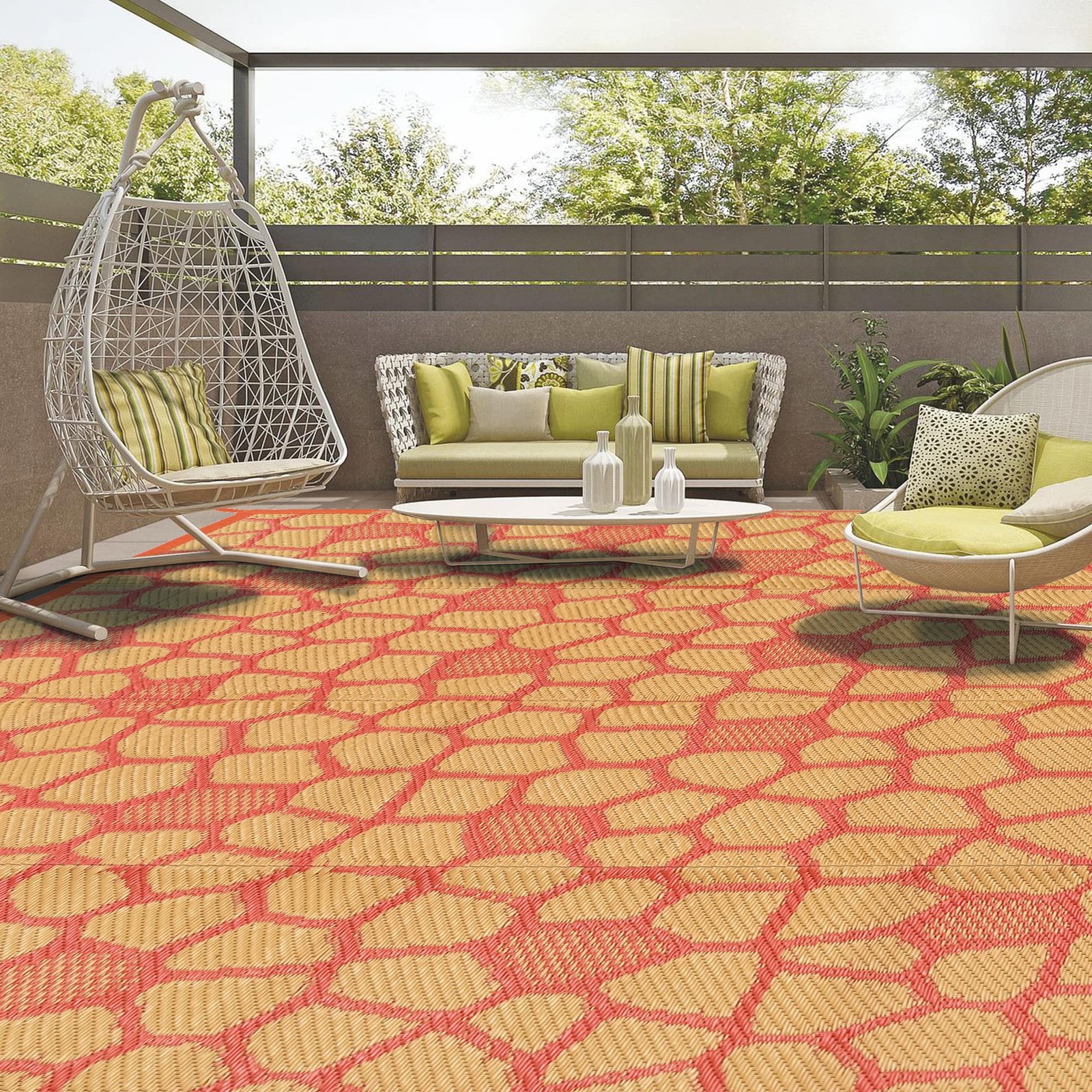 Outdoor Rugs | Plastic Straw Rug | Waterproof Outdoor Camping Rugs | Quick Dr…