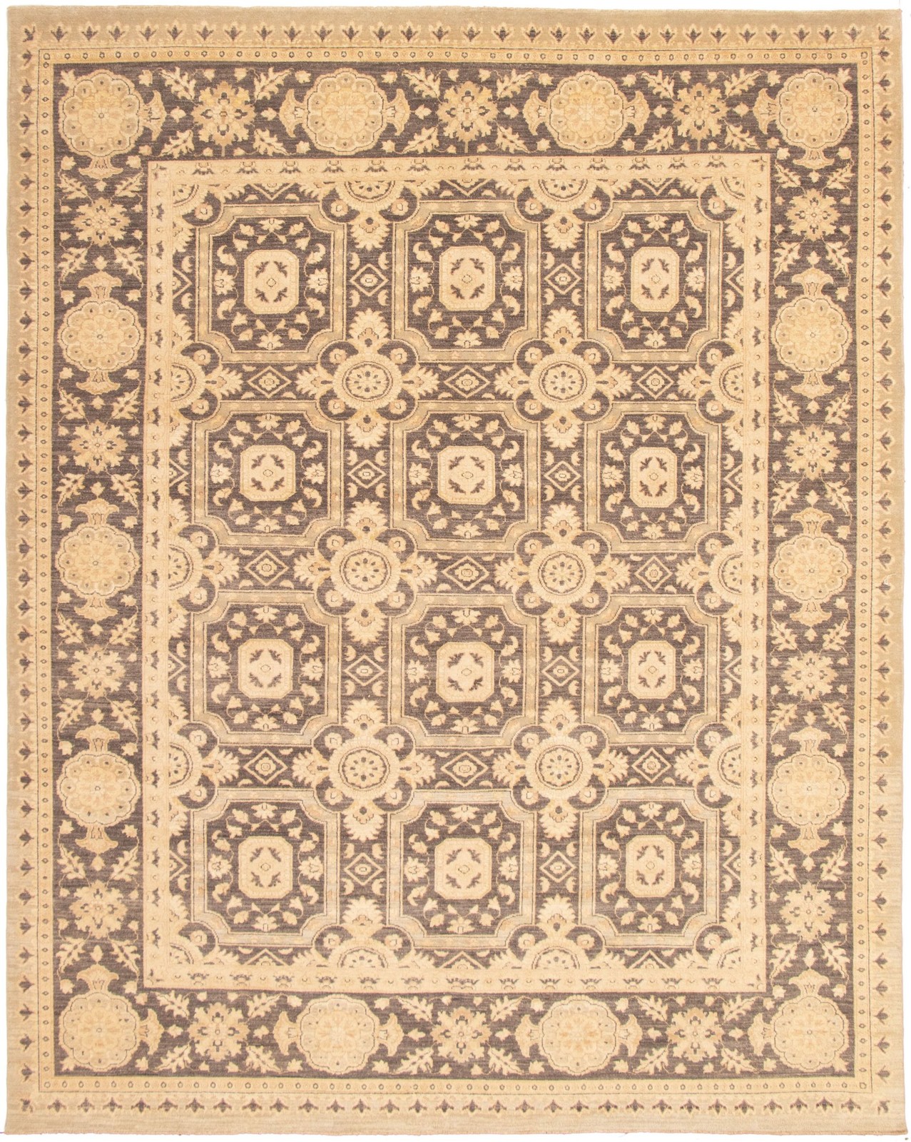 Traditional Hand-knotted Carpet 9’10” x 12’4″ Oriental Area Rug