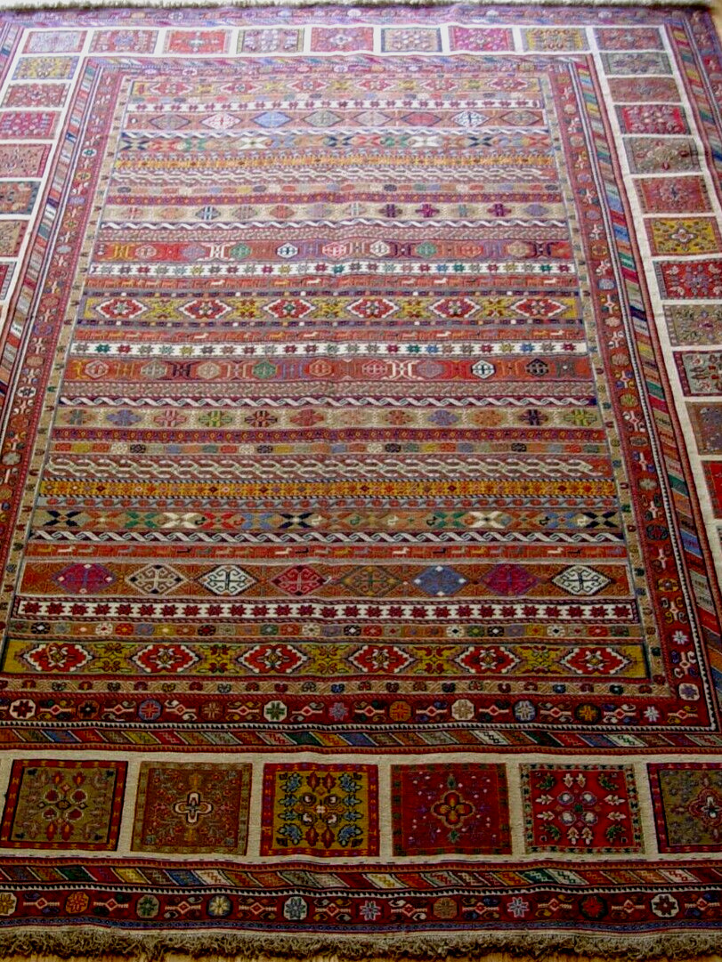 Fine New Sumac 6’7″ x 9’8″ Handmade 100% Wool VEG. Dyes Premium Quality Rug
