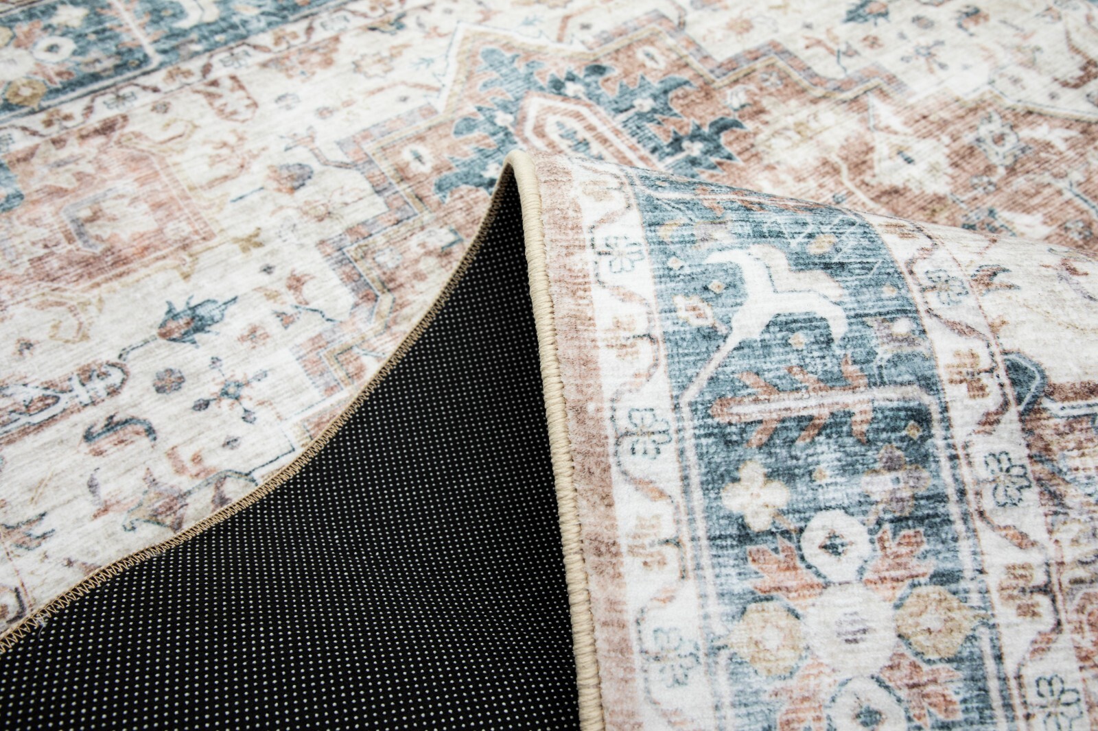 Oriental Tufted Premium 1/4″ Pile Ultra Soft Non-Slip Padded Backing Rug Runners