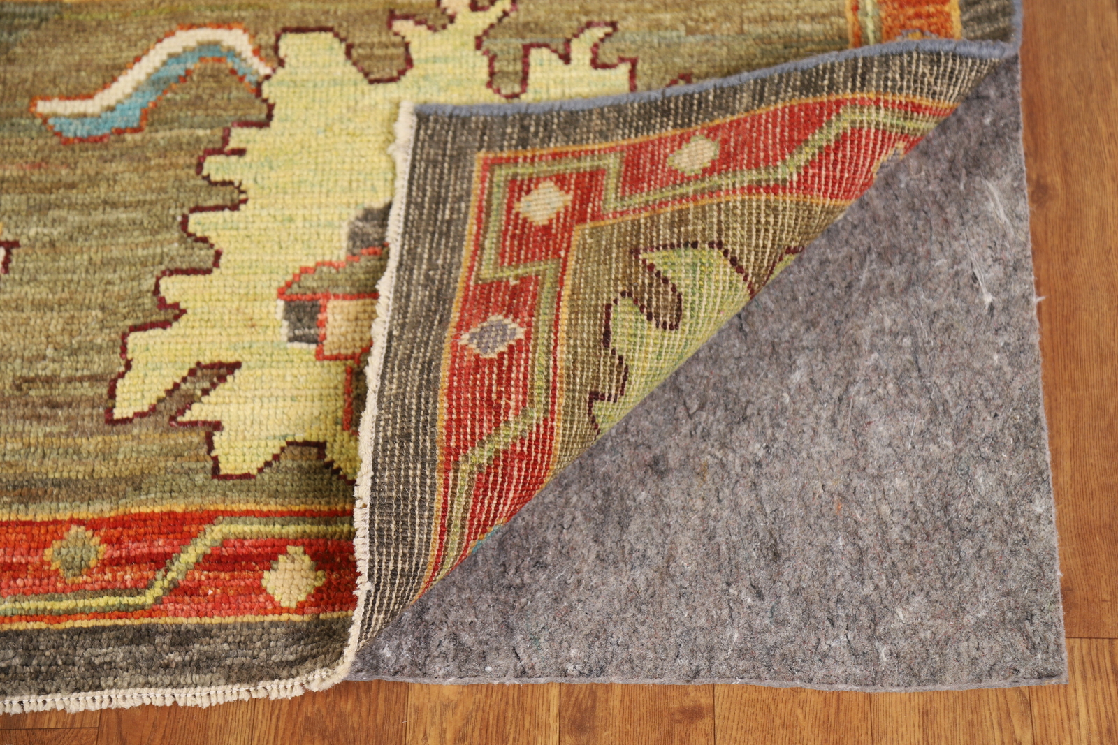Vegetable Dye Handmade Oushak Turkish Living Room Area Rug Wool Carpet 8×10 ft