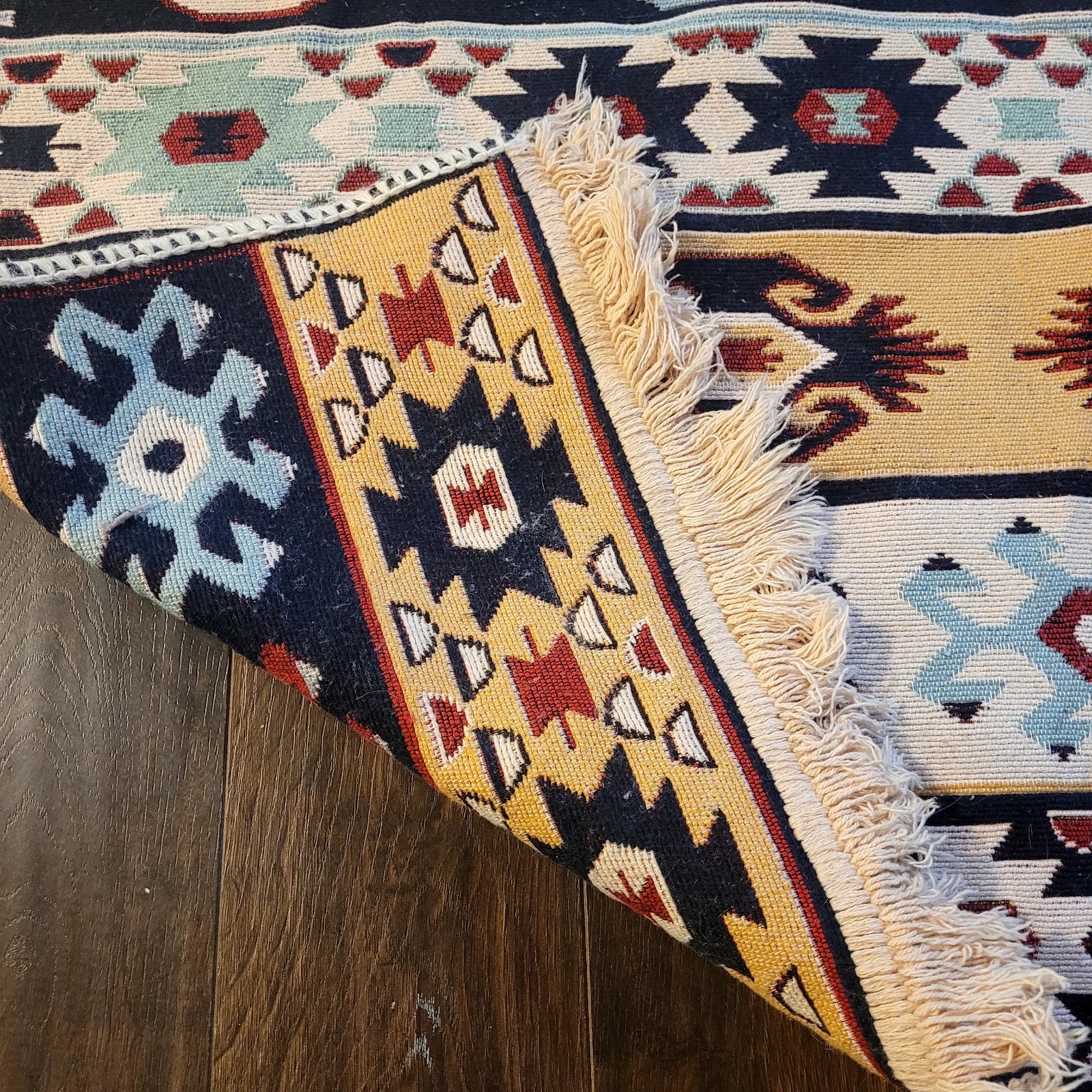 Woven Kilim Rug 2’6″ x 3’6″