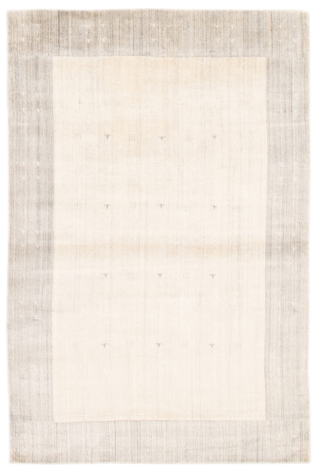 Traditional Cream Hand loomed Oriental Carpet 5’5″ x 8’0″ Area Rug