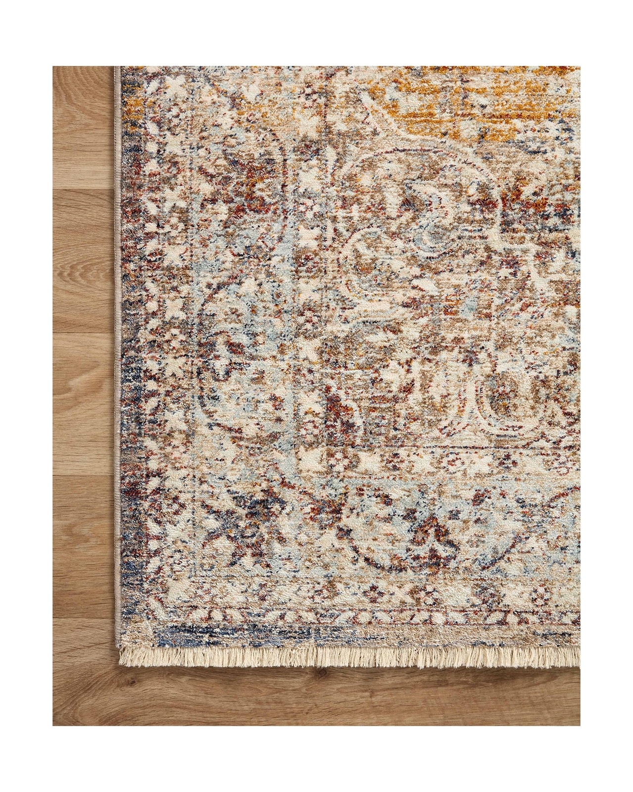 Loloi II Sorrento Collection SOR-04 Natural/Multi 7′-10″ x 10′-2″ Area Rug